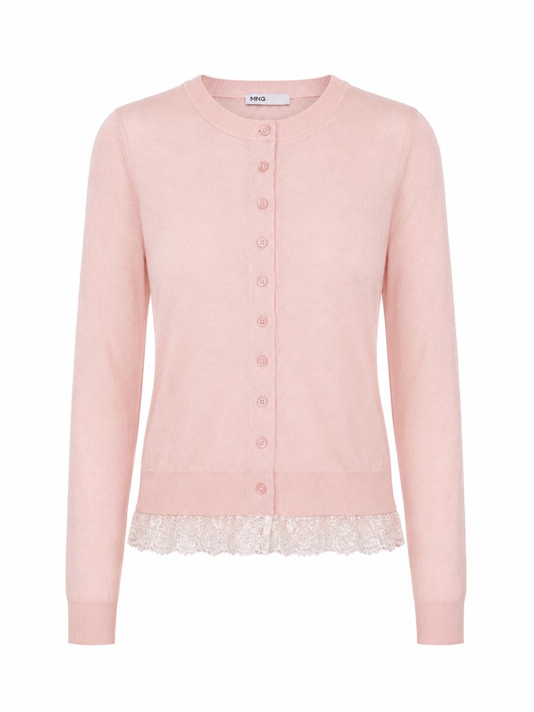 Mango Rosa Strickjacke Camelia, Pastel - Bild 2