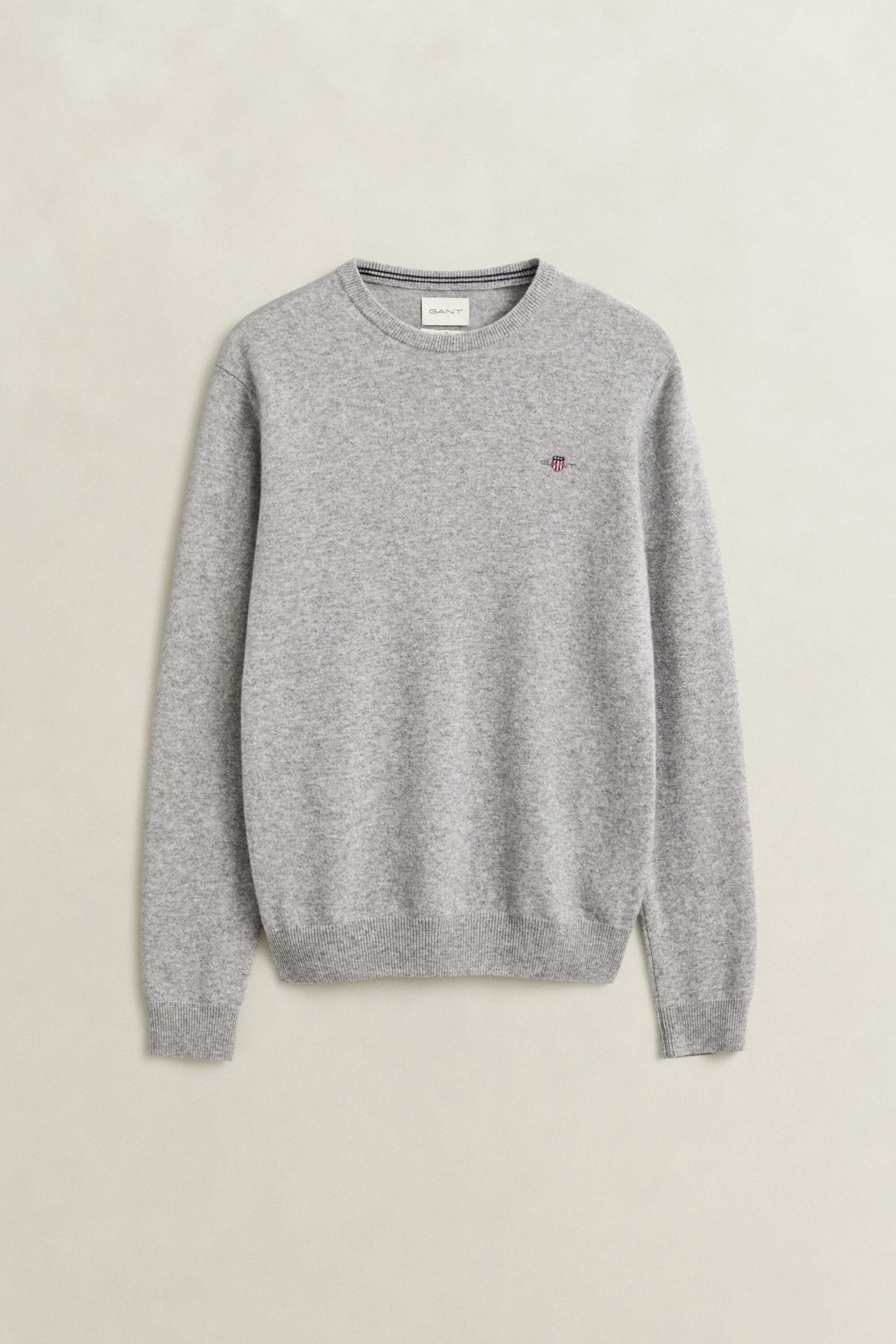 GANT, Herren, Pullover, Superfine, Grau, (S) - Bild 5