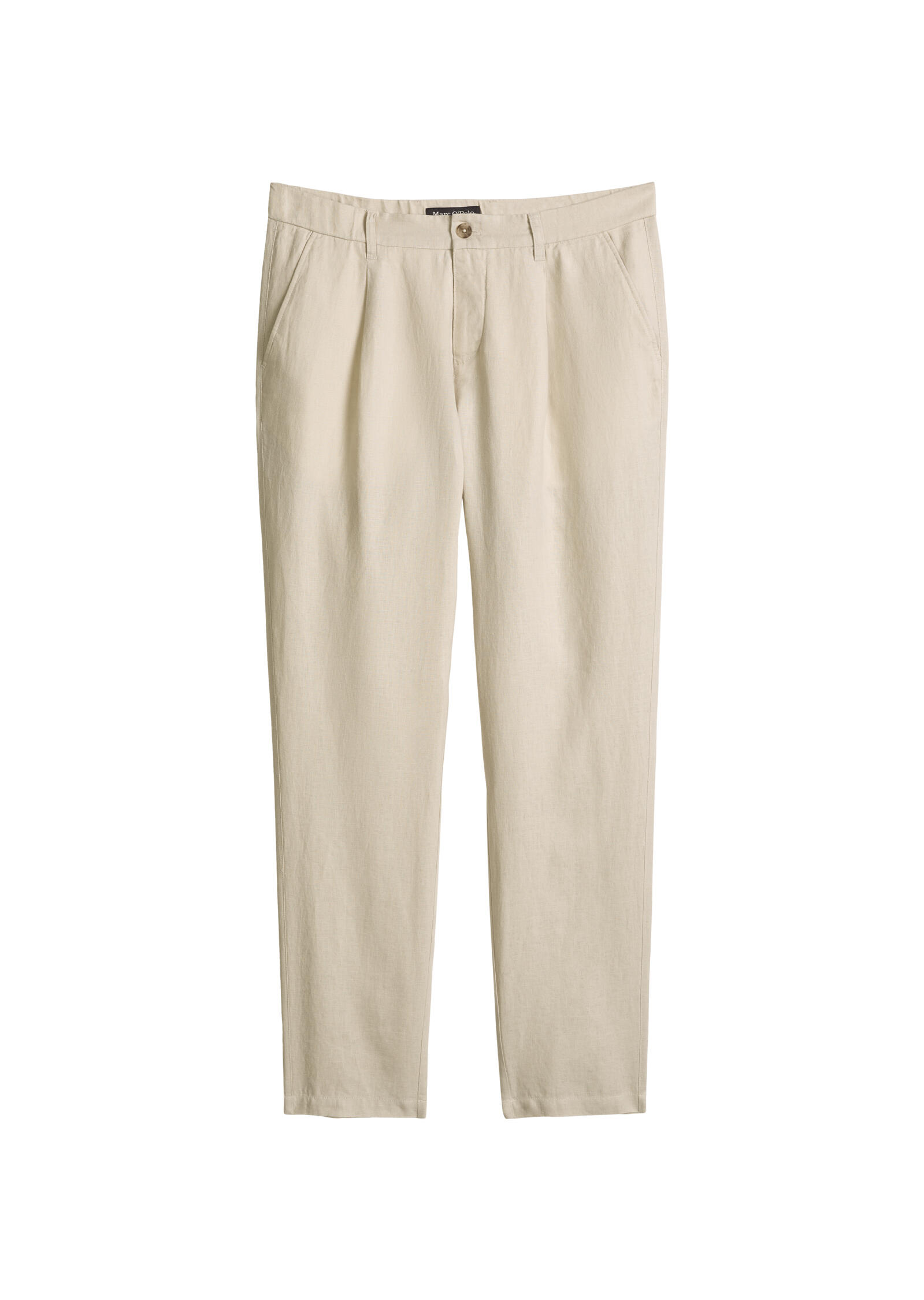 VAN GRAAF Marc O'polo Herren Kitt Leinenhose Leinen (100%) Beige, Größe 32-32 - Bild 4