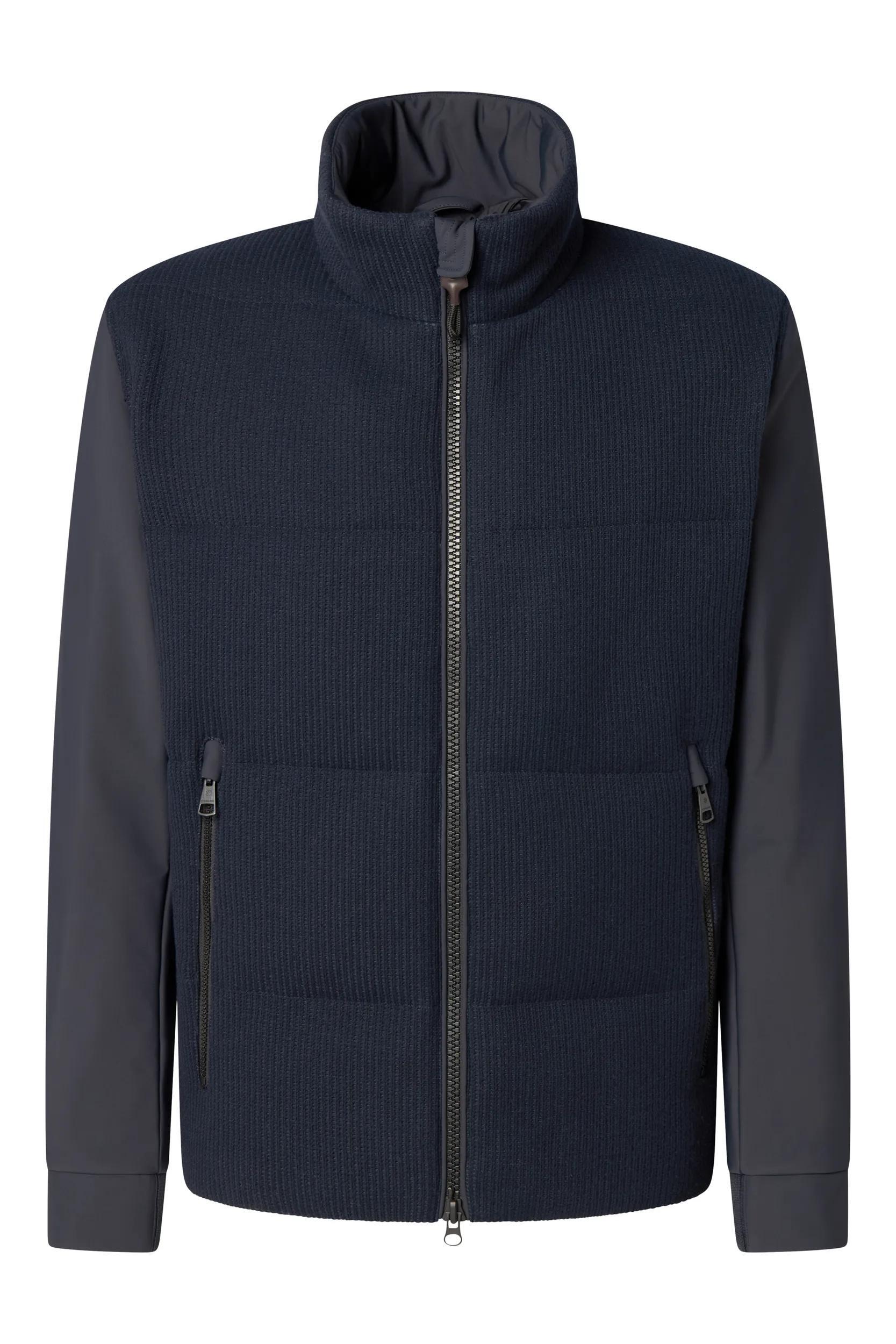 Strellson Herren Blau Jacke Mikrofaser Unifarben - Bild 2