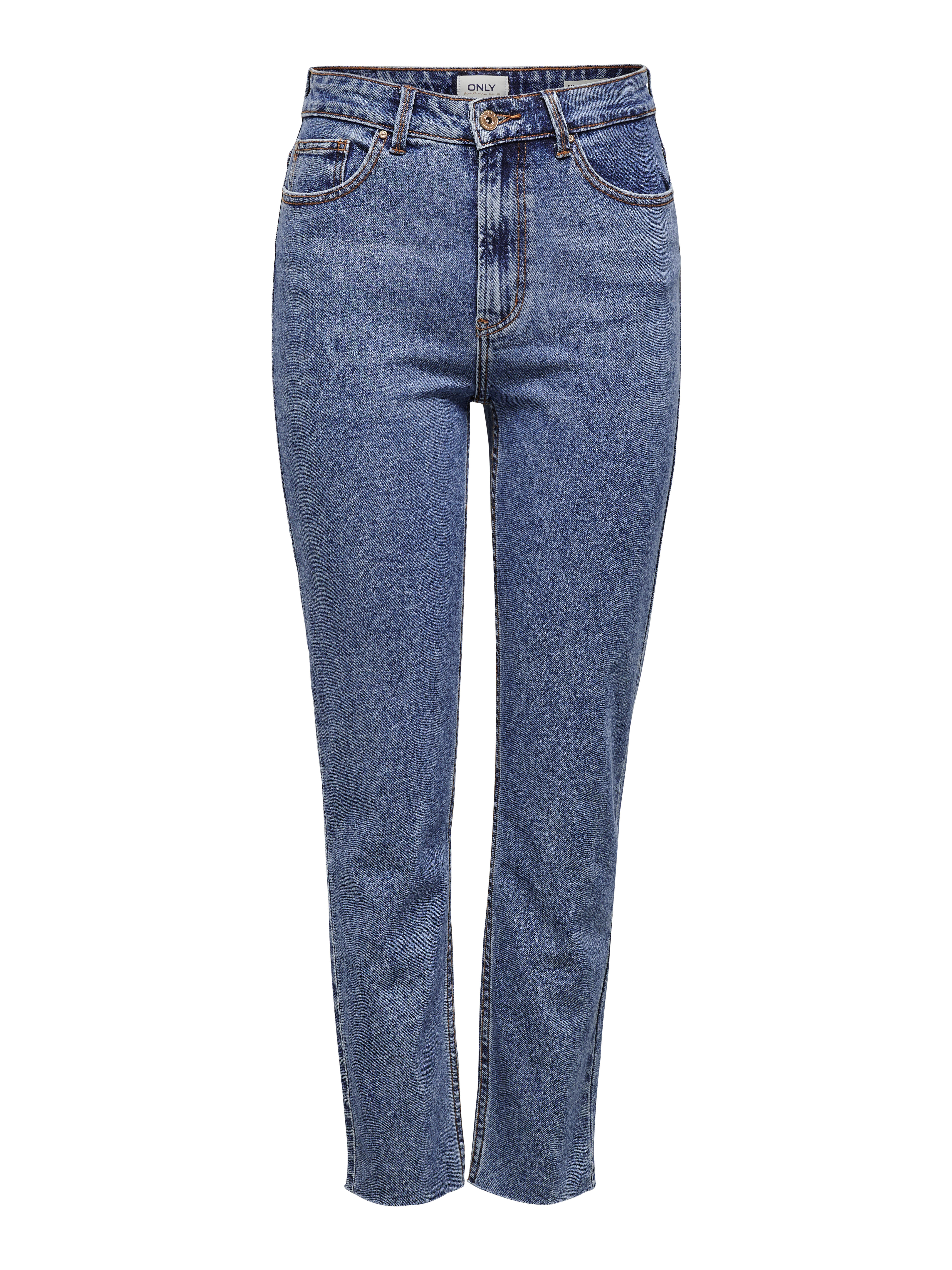Only - Onlemily Hw St Rw Cr An Mae05 Noos Dark Blue Denim - Gr. - 34 - Bild 2