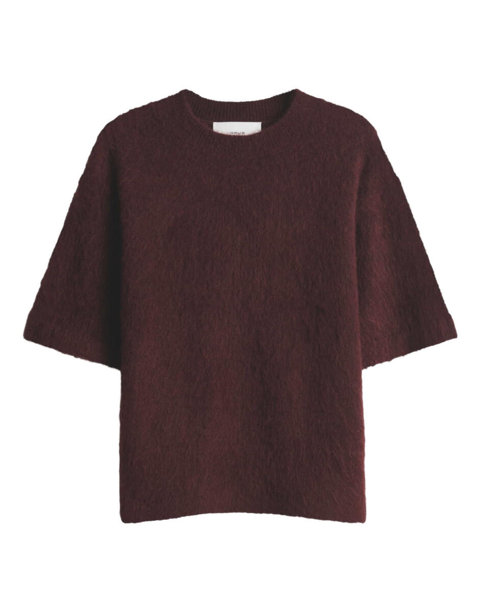 Opus Damen Pullover Bordeaux Gr. 38 - Bild 2
