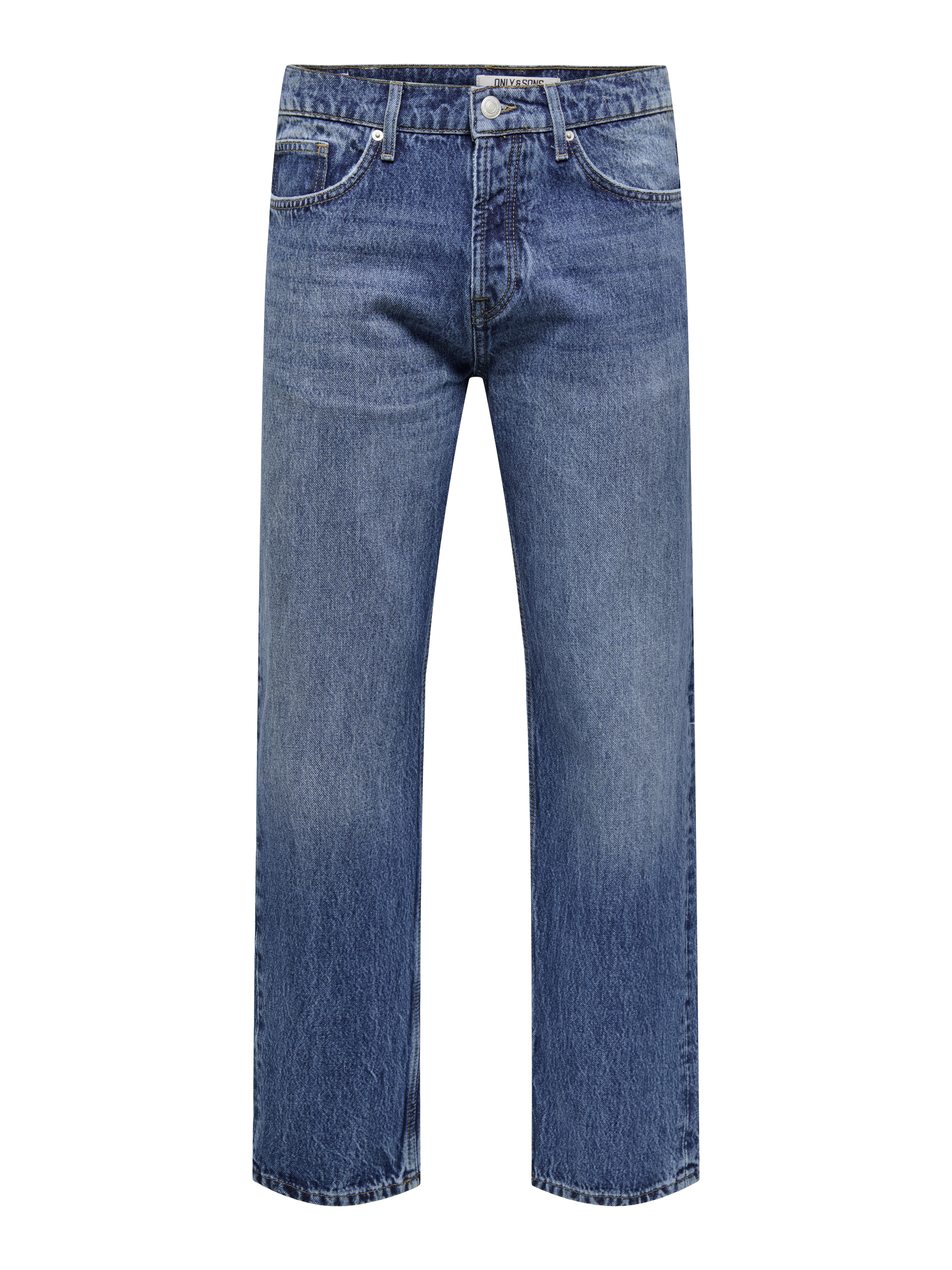 Only&Sons - Onsedge Straight Mb 4939 Azg Dnm Noos Medium Blue Denim - Gr. - 34 - Bild 3