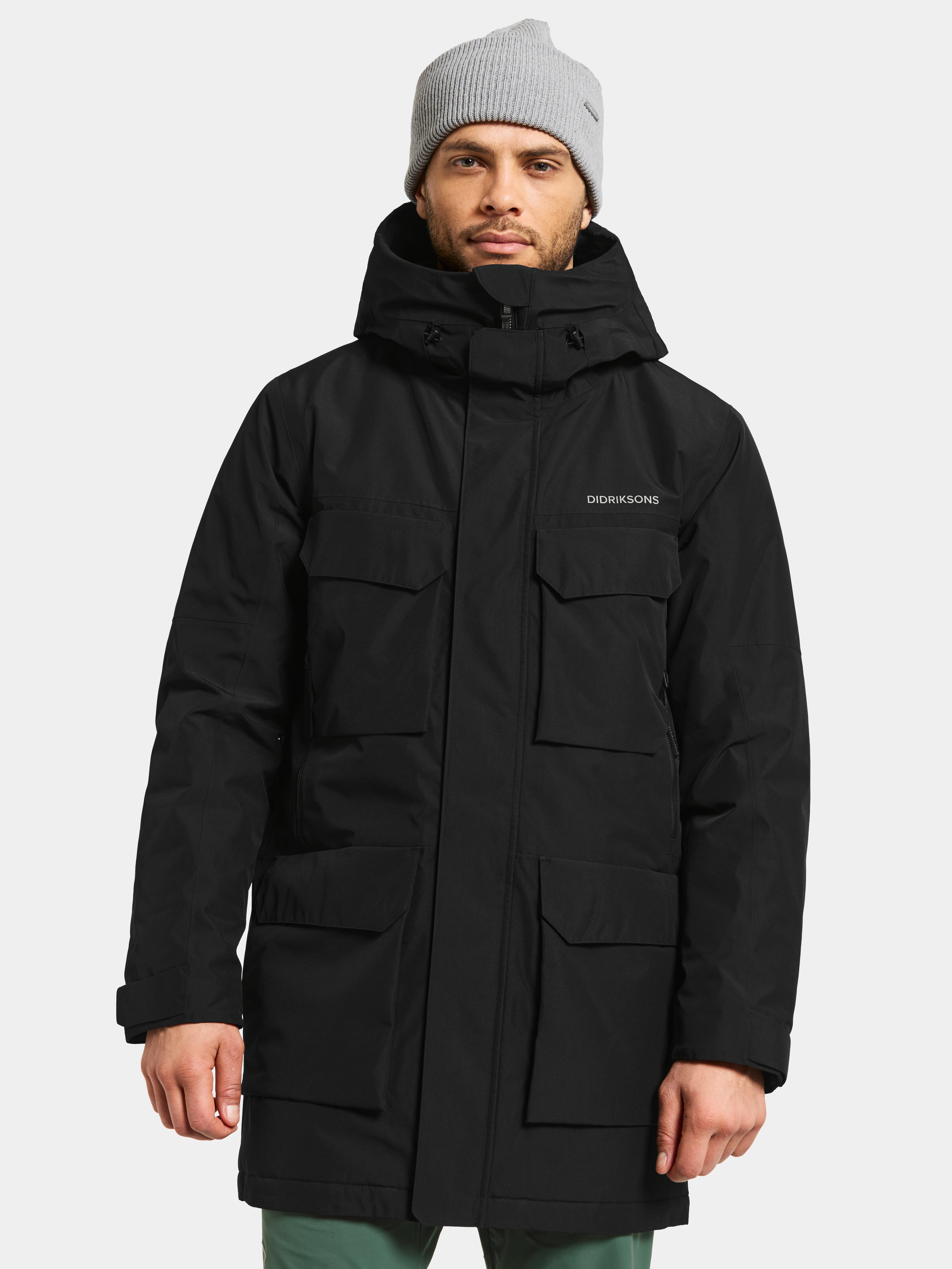 Didriksons - Drew Usx Parka 8 Black - Gr. - S