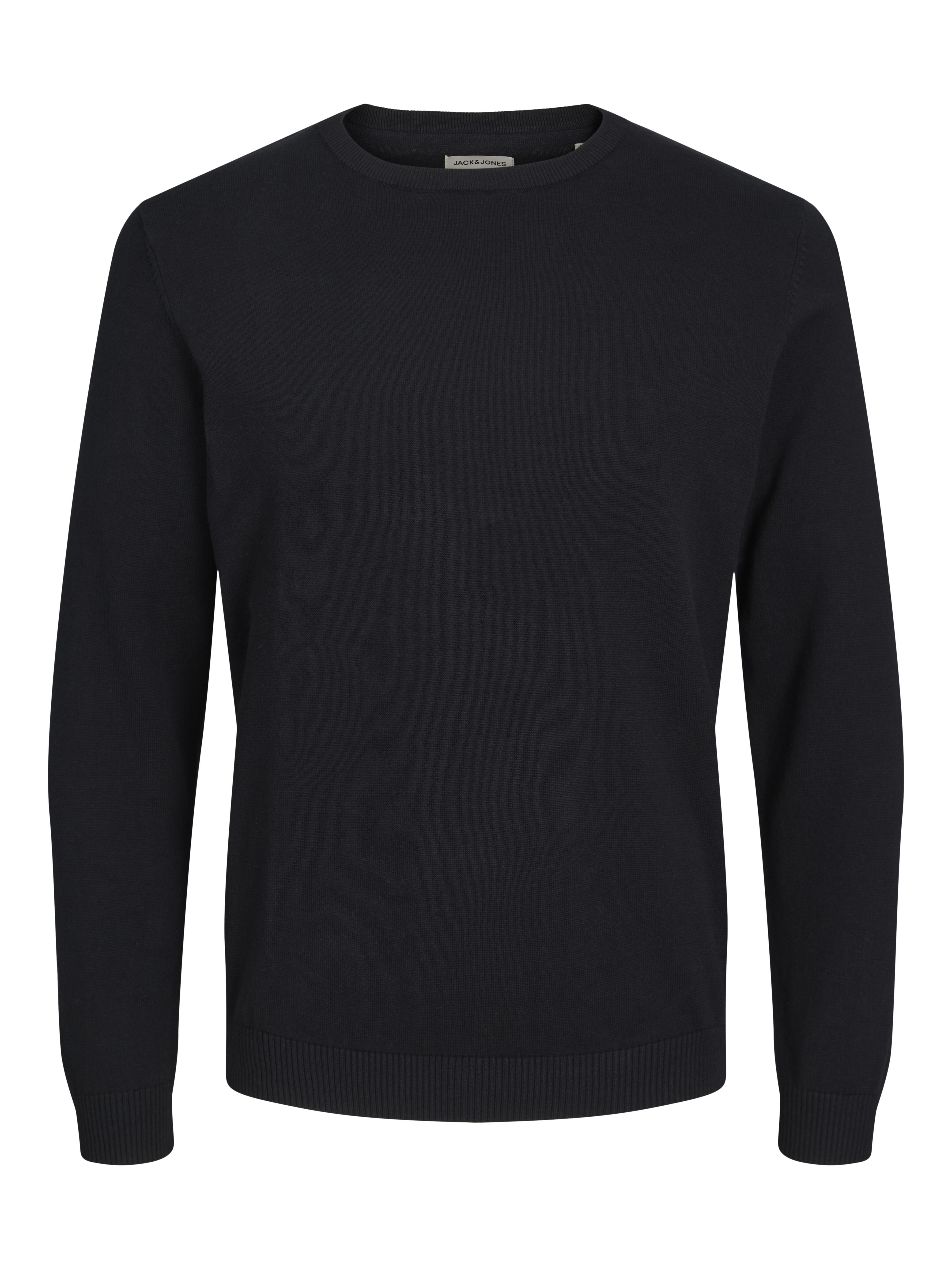 Jack & Jones, Herren, Pullover, Basic, Schwarz, (L) - Bild 4