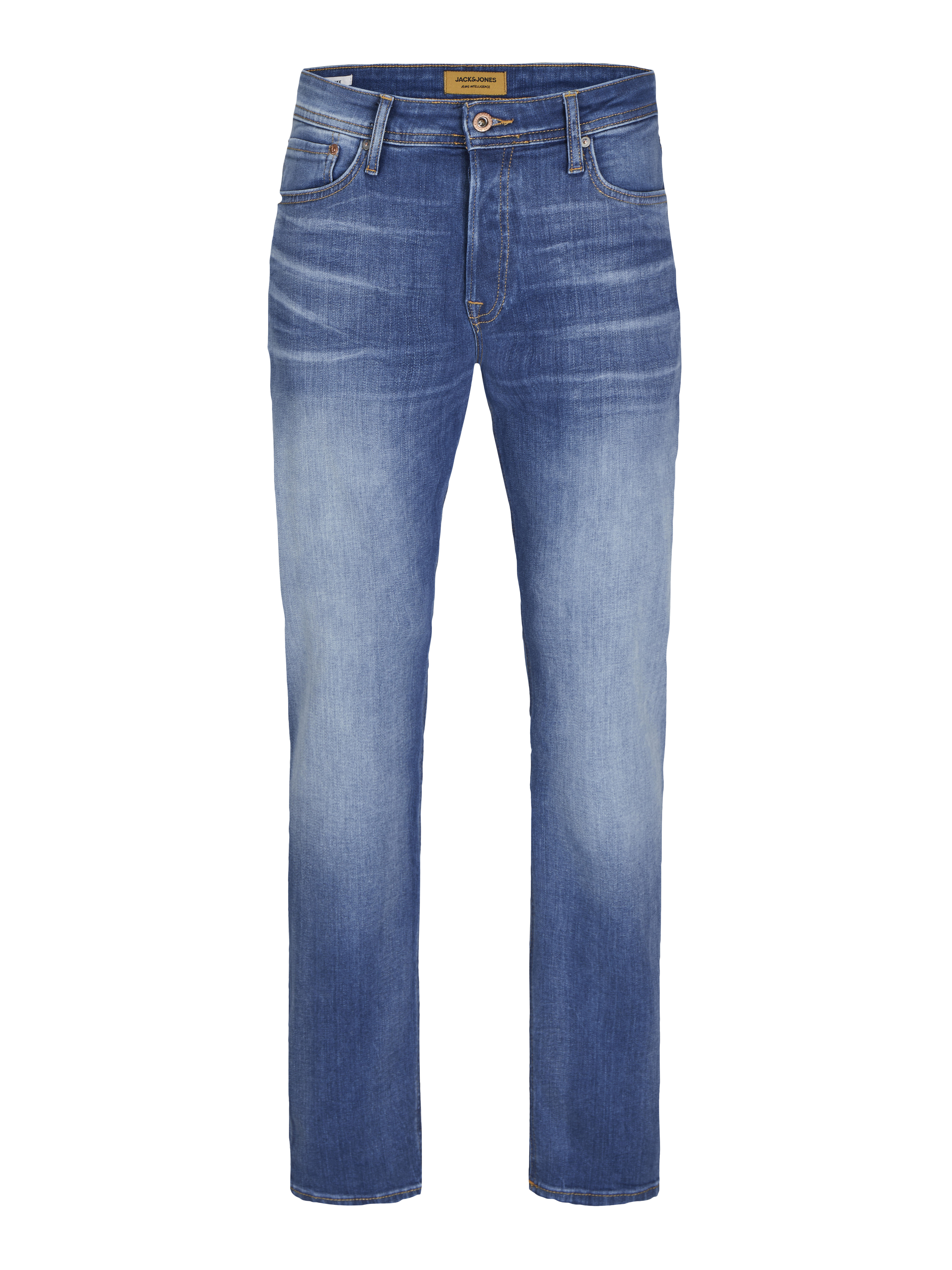 Originals By Jack & Jones Jeans "Mike" 5-Pocket Used-Look Für Herren Blau in Größe 32/34 - Bild 7