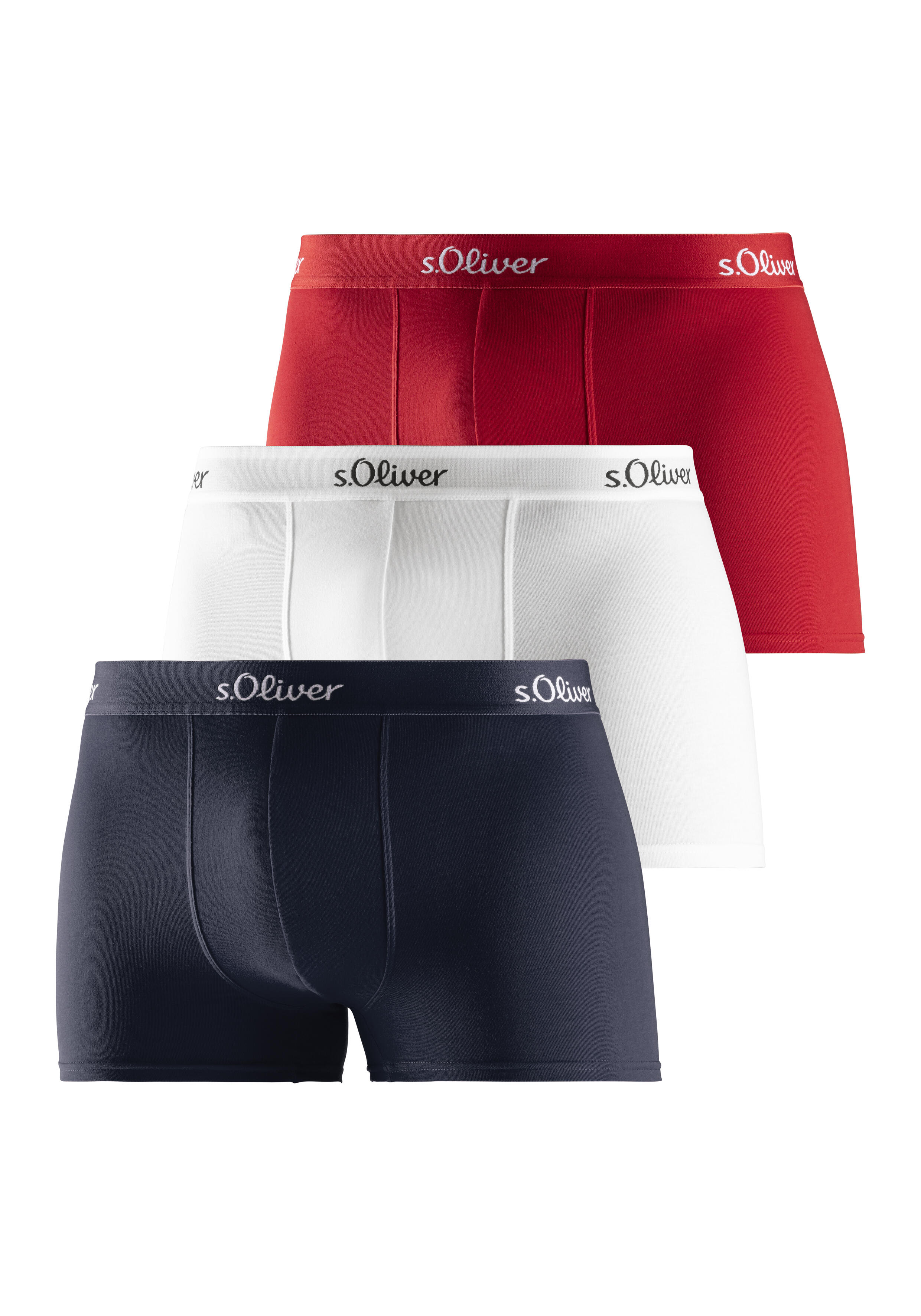S.oliver Dessous, Wäsche & Bademode Rot S.oliver Lm S.o Boxer Basic 3X - Gr. - Xl