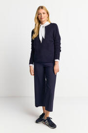 Pullover lang Arm Rich & Royal