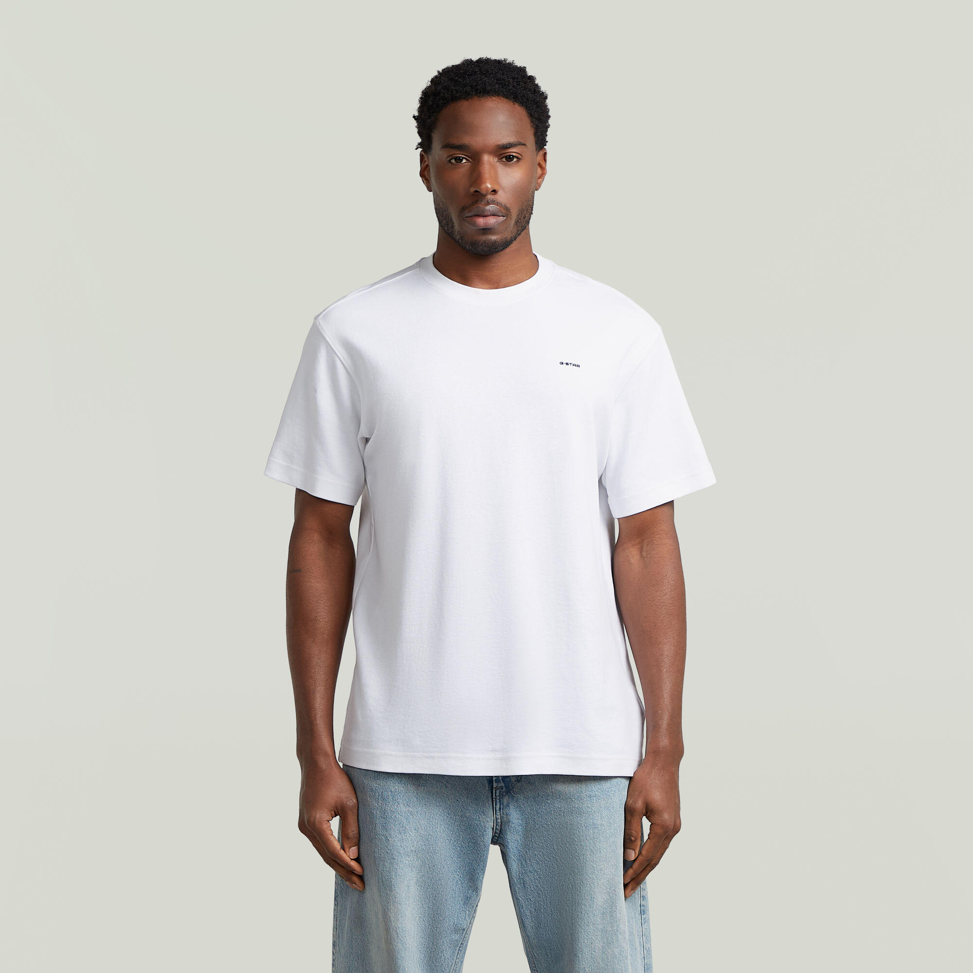 G-Star - True Regular R T White - Gr. - L - Bild 4