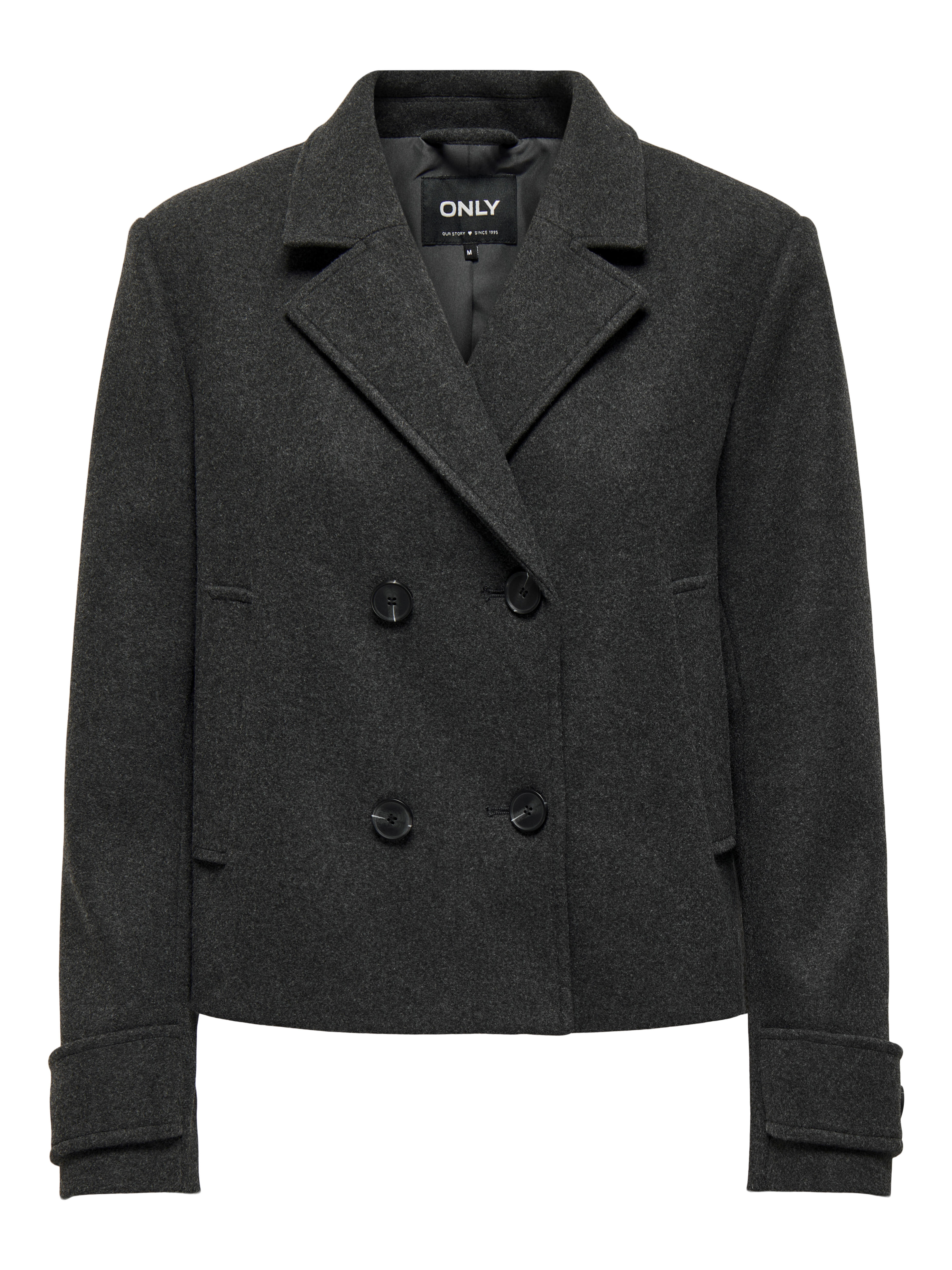 Only, Damen, Leichte Jacken, Onlfreja Life, Grau, Schwarz, (XS) - Bild 5