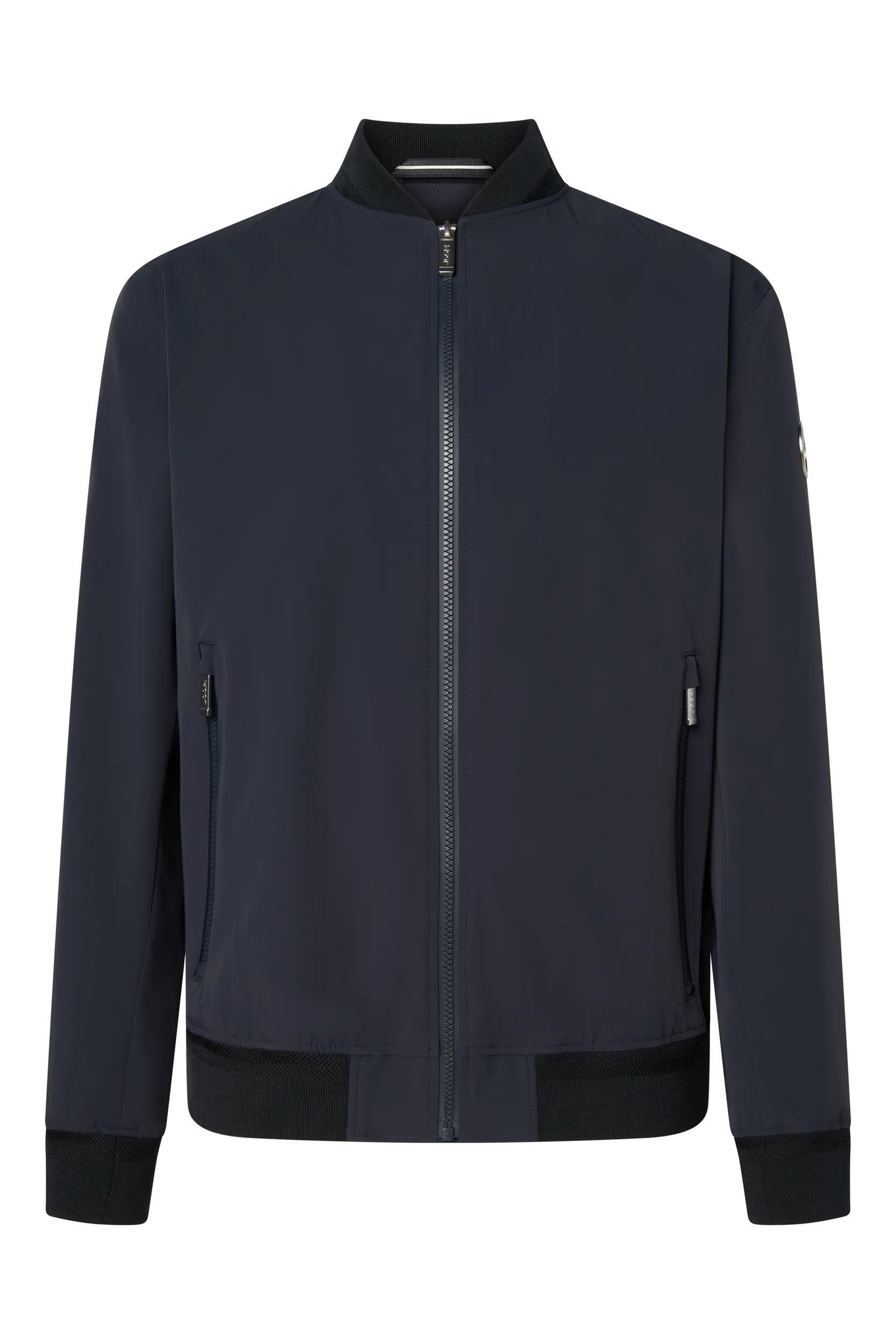 Joop! Herren Blau Jacke Mikrofaser Unifarben - Bild 2