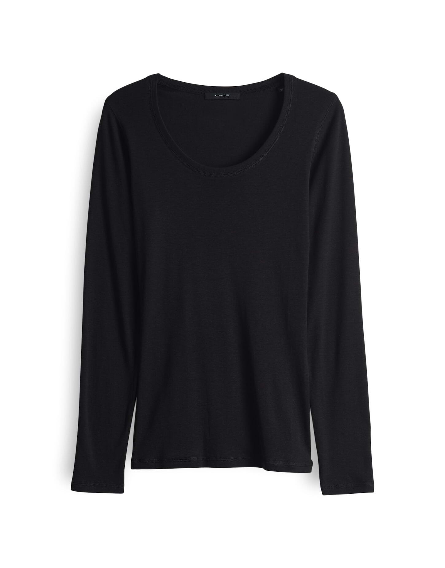 Opus Damen Langarmshirts Schwarz Gr. 38 - Bild 3