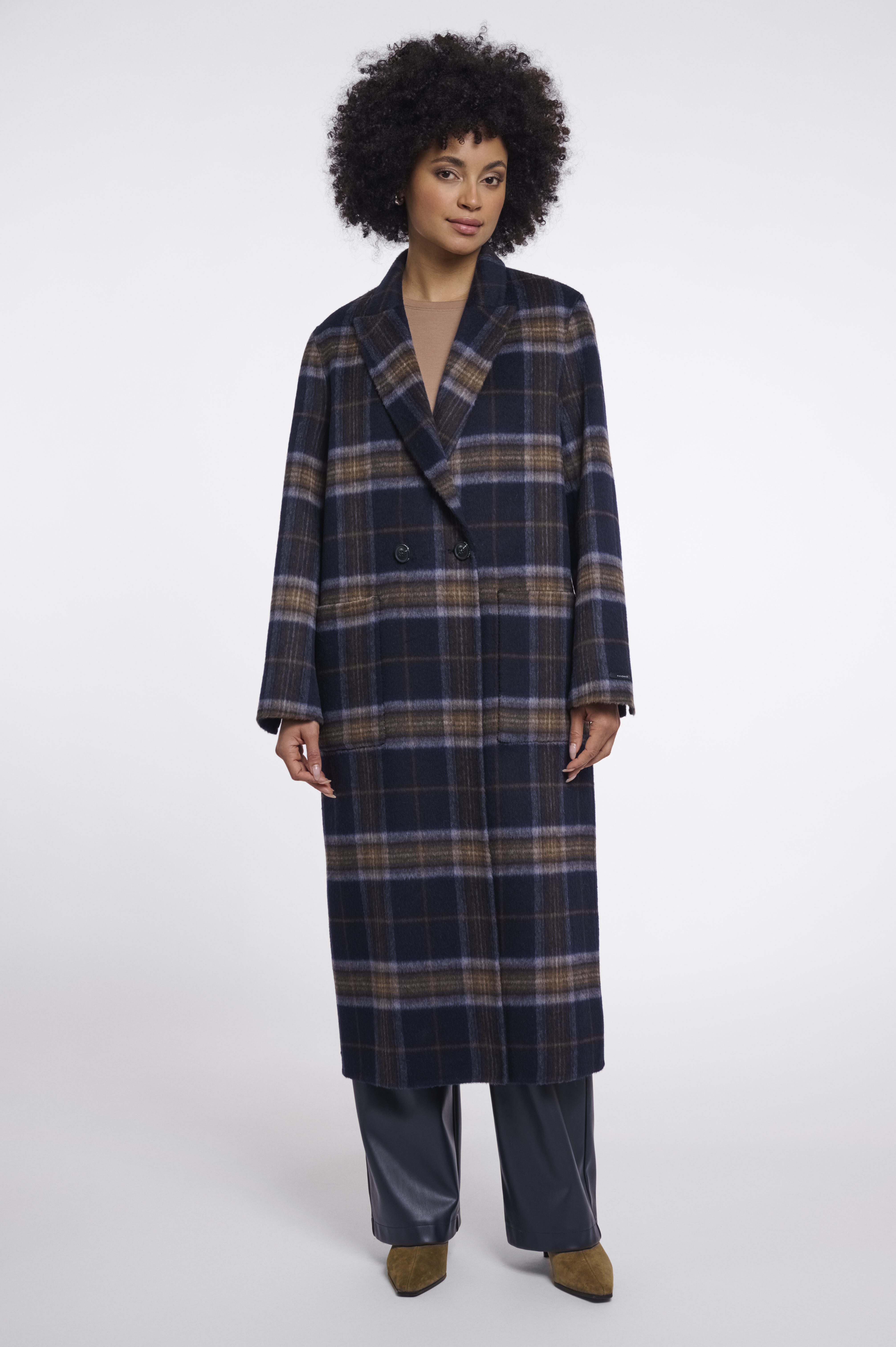 Rino & Pelle Damen Bleu Mantel Adria - Bild 2