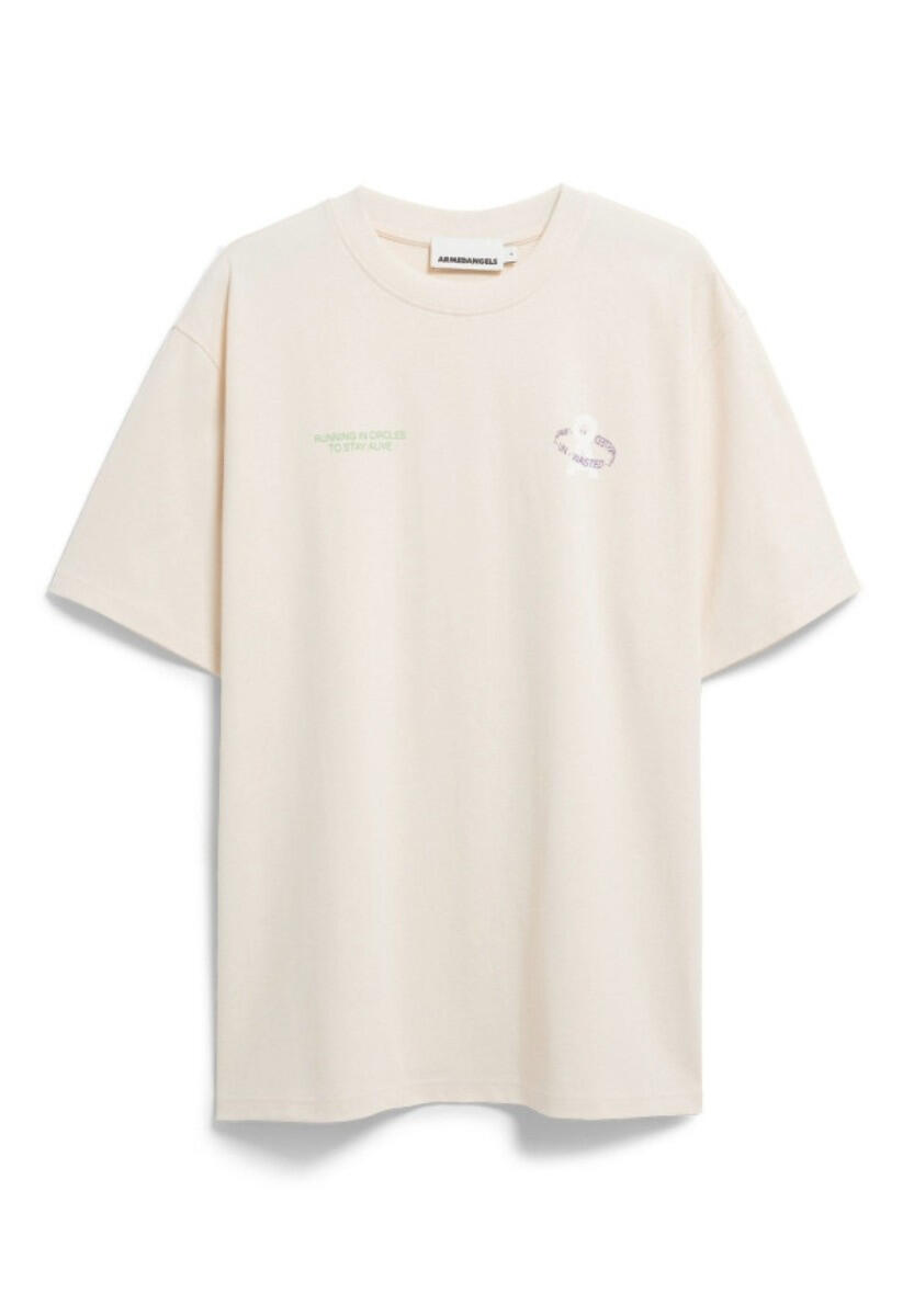 Armedangels Beige - T-Shirt - Maarkos - Gr. - M