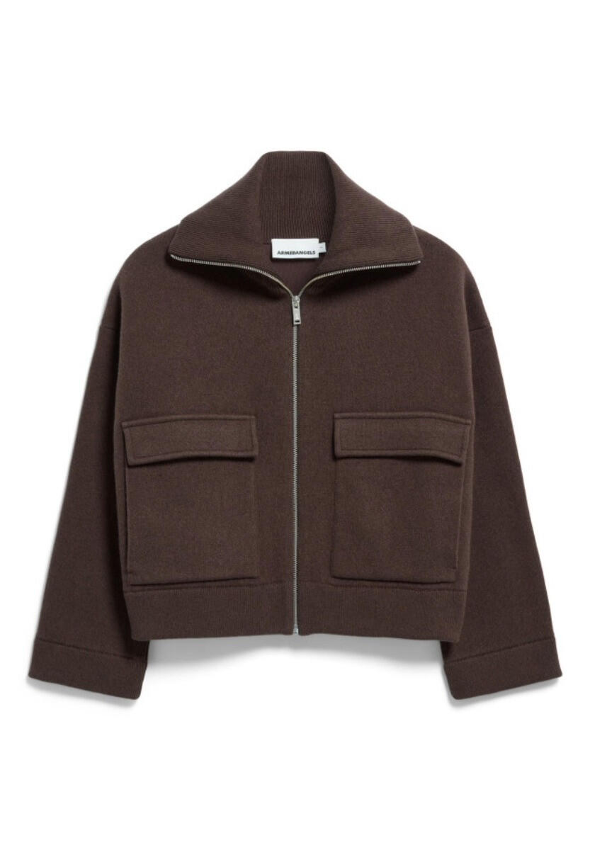Armedangels Damen Marron Pullover Aus Baumwolle-Wolle - Bild 3