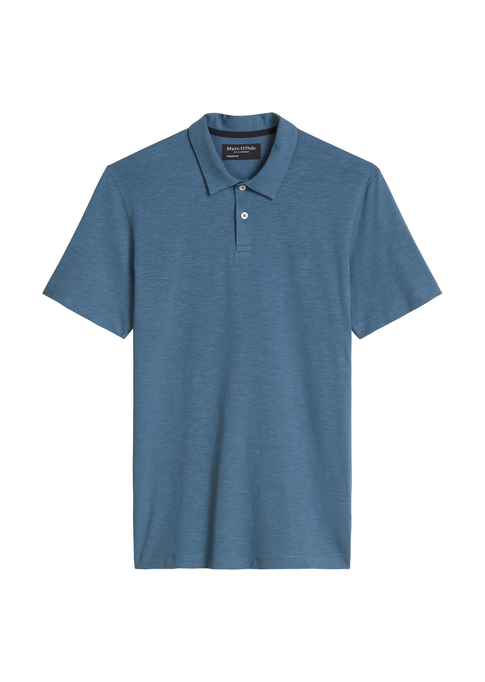 Marc O'polo Jersey Poloshirts Shortsleeve, Stormy Blue - Bild 2