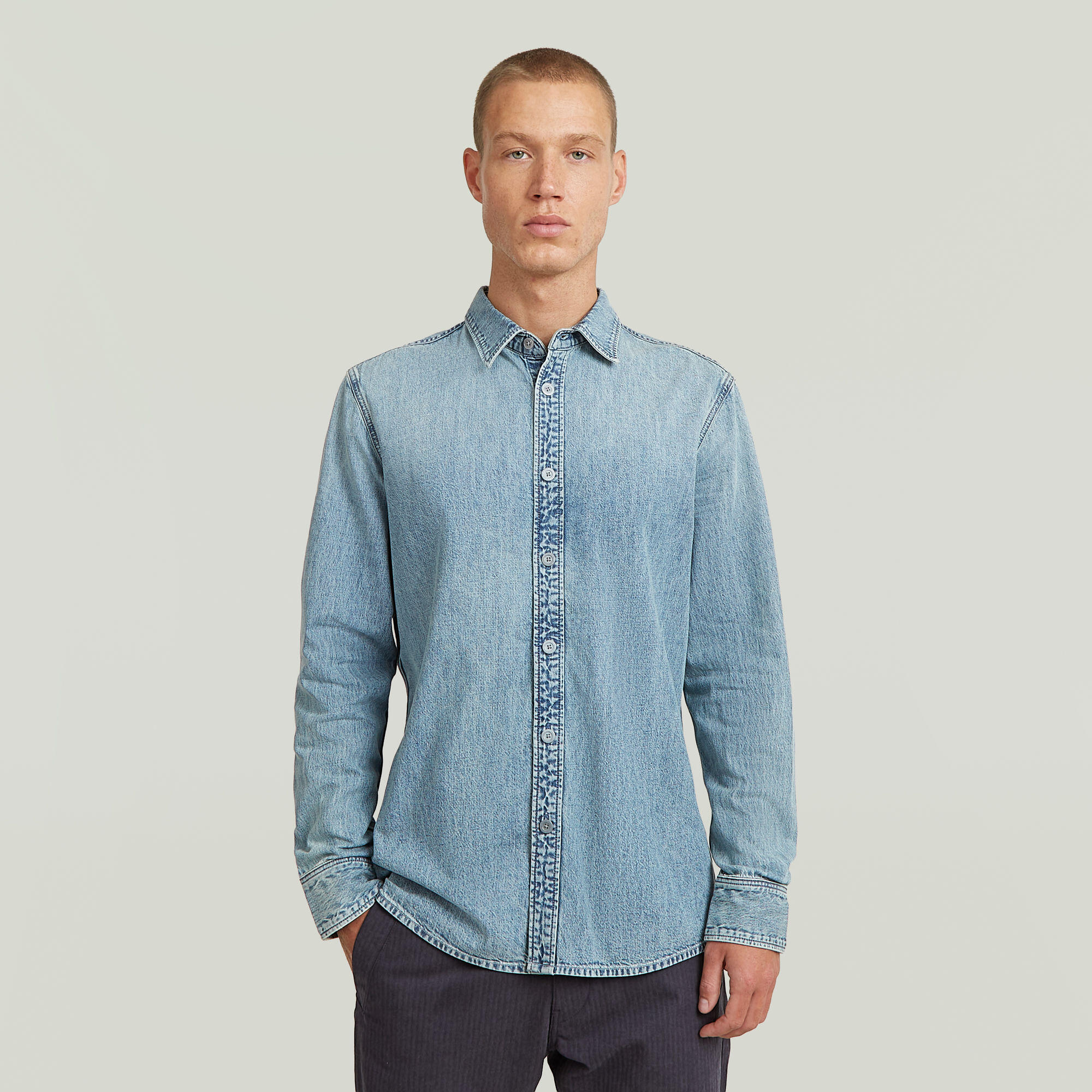 G-STAR Herren Clean Slim Shirt ls - Bild 2