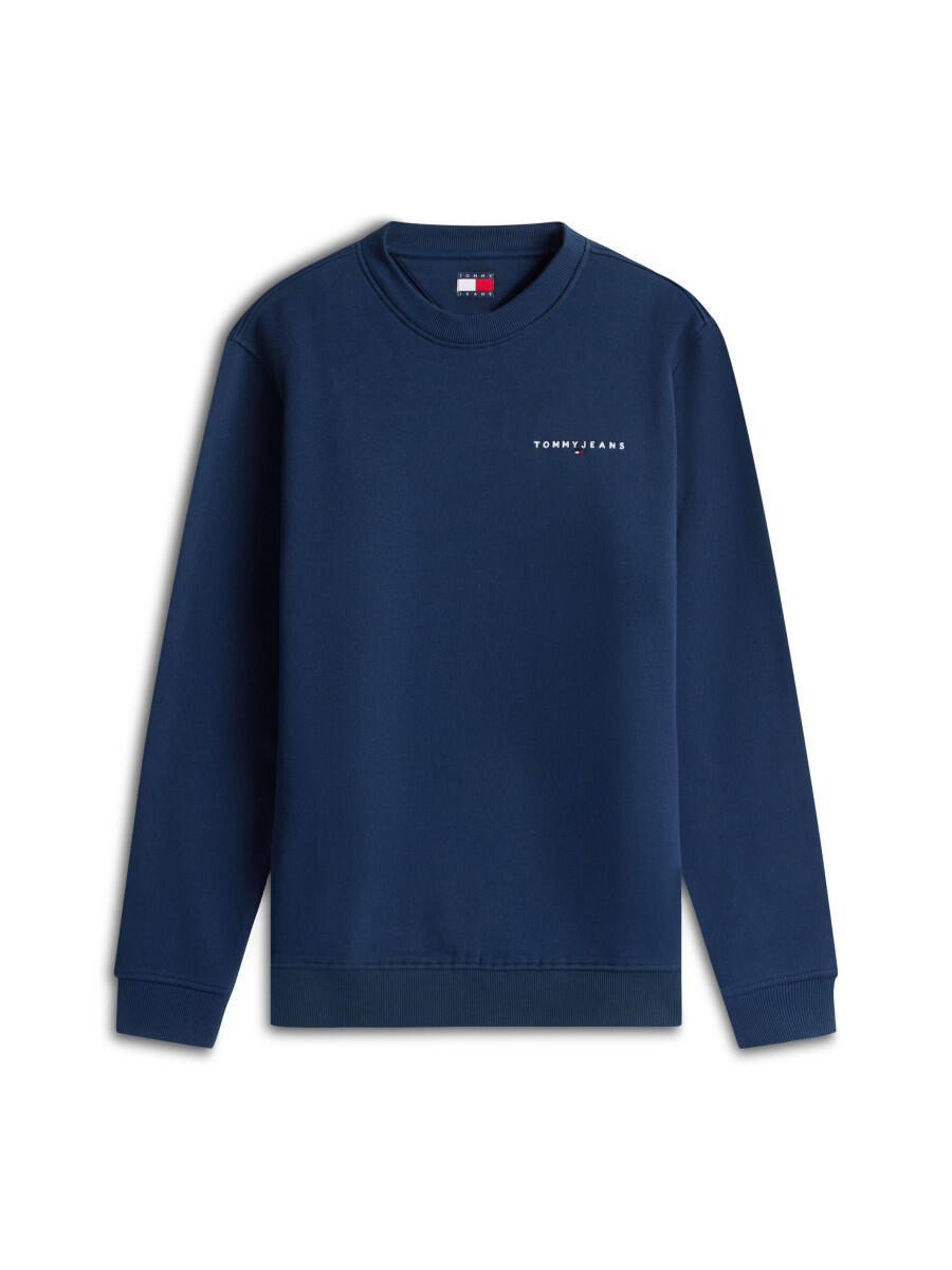 Tommy Jeans Herren Tommy Hilfiger Sweatshirts Blau Gr. Extra Groß - Bild 3