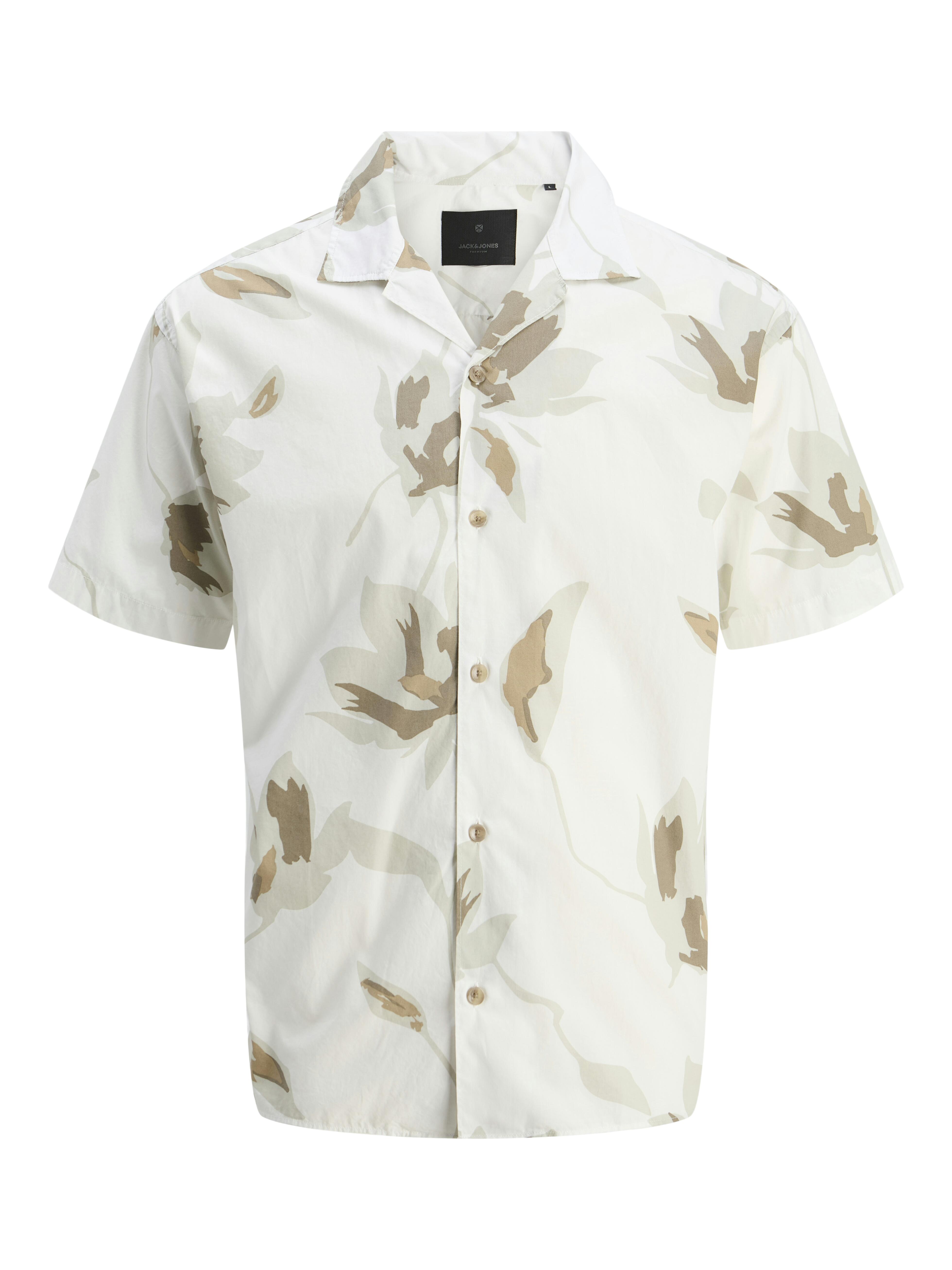 Jack & Jones Premium - Herren - Freizeithemd - M - Offwhite - Baumwolle - Bild 2
