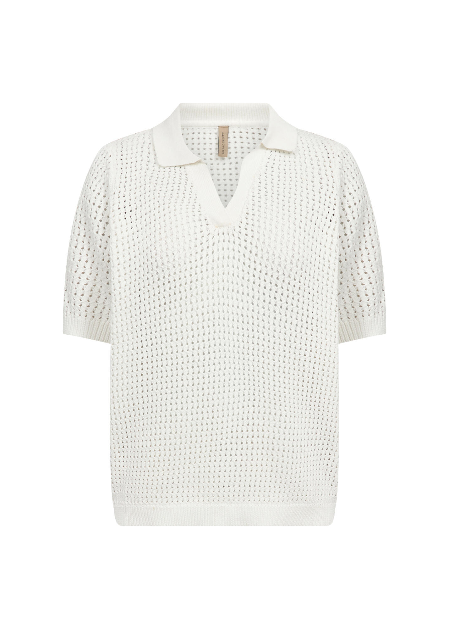 Soyaconcept Damen Poloshirts Beige Gr. Klein - Bild 3