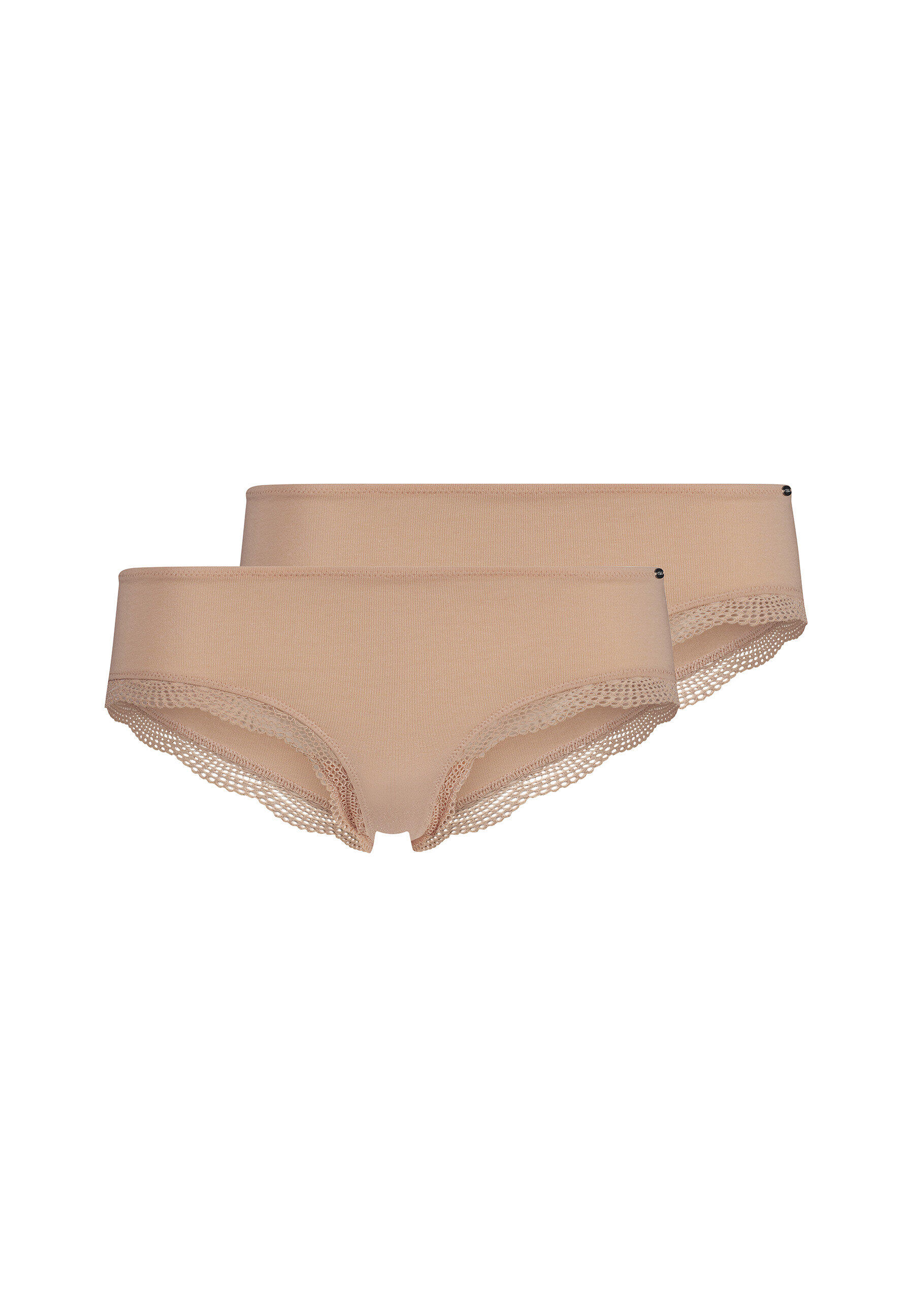 Skiny Damen Beige - Cheeky Panty Doppelpack Classicotton - Gr. - 38