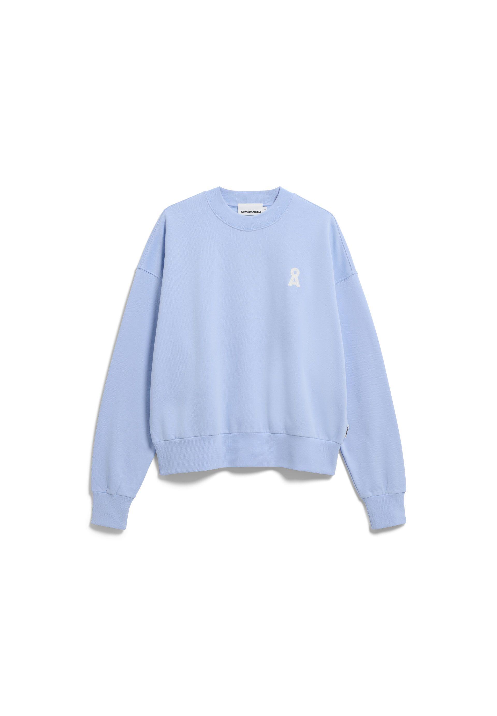 Armedangels Damen Bleu Sweatshirt Iconic Å Alizaa - Bild 3