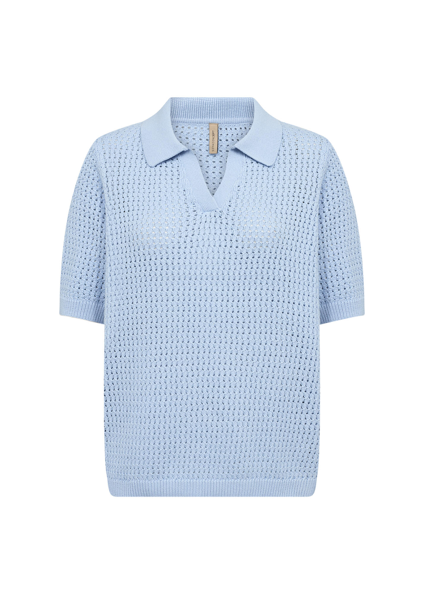 Soyaconcept Damen Poloshirts Blau Gr. Mittel - Bild 3