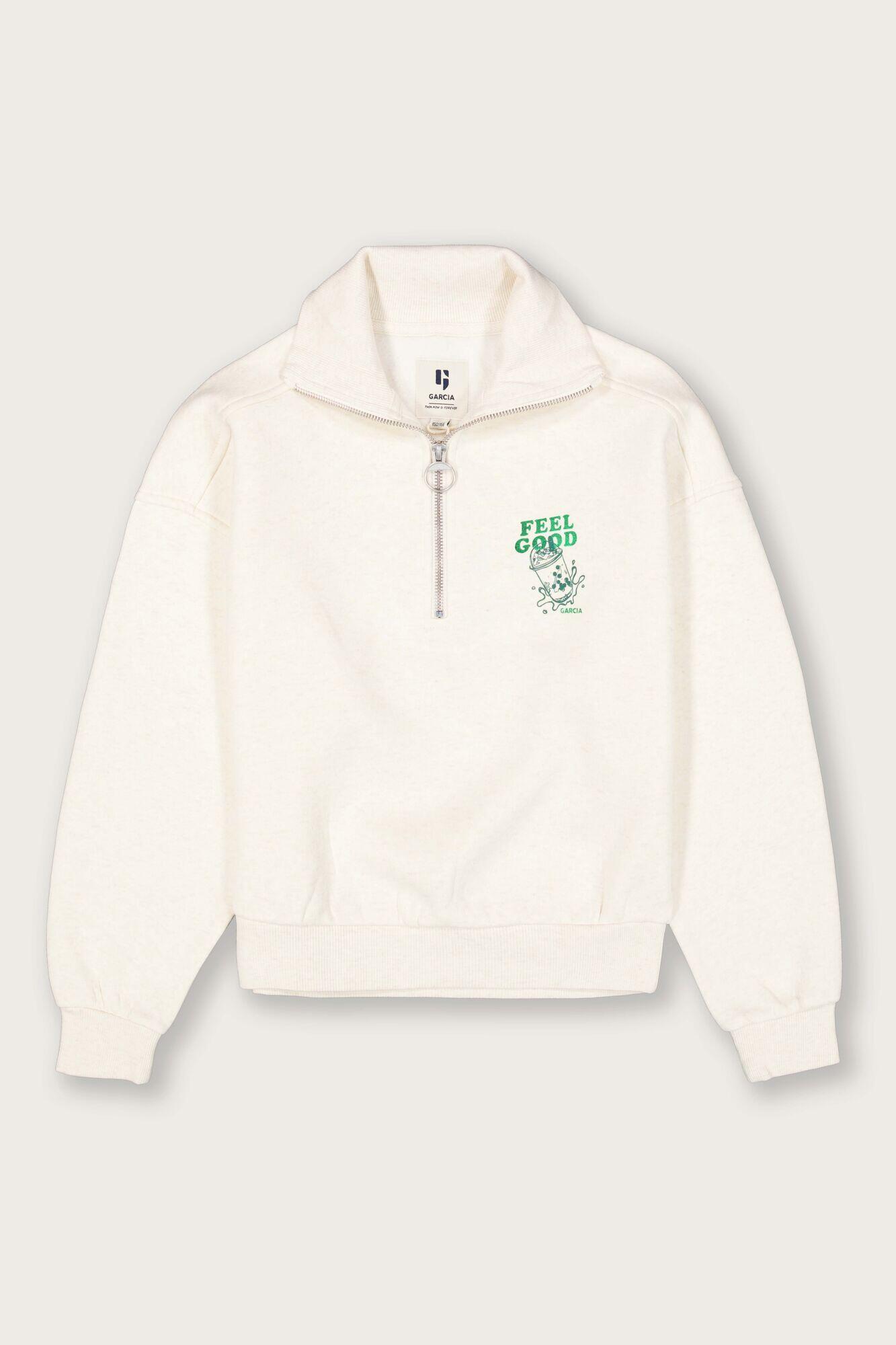 Garcia Mädchen Blanc Sweatshirt - Bild 2