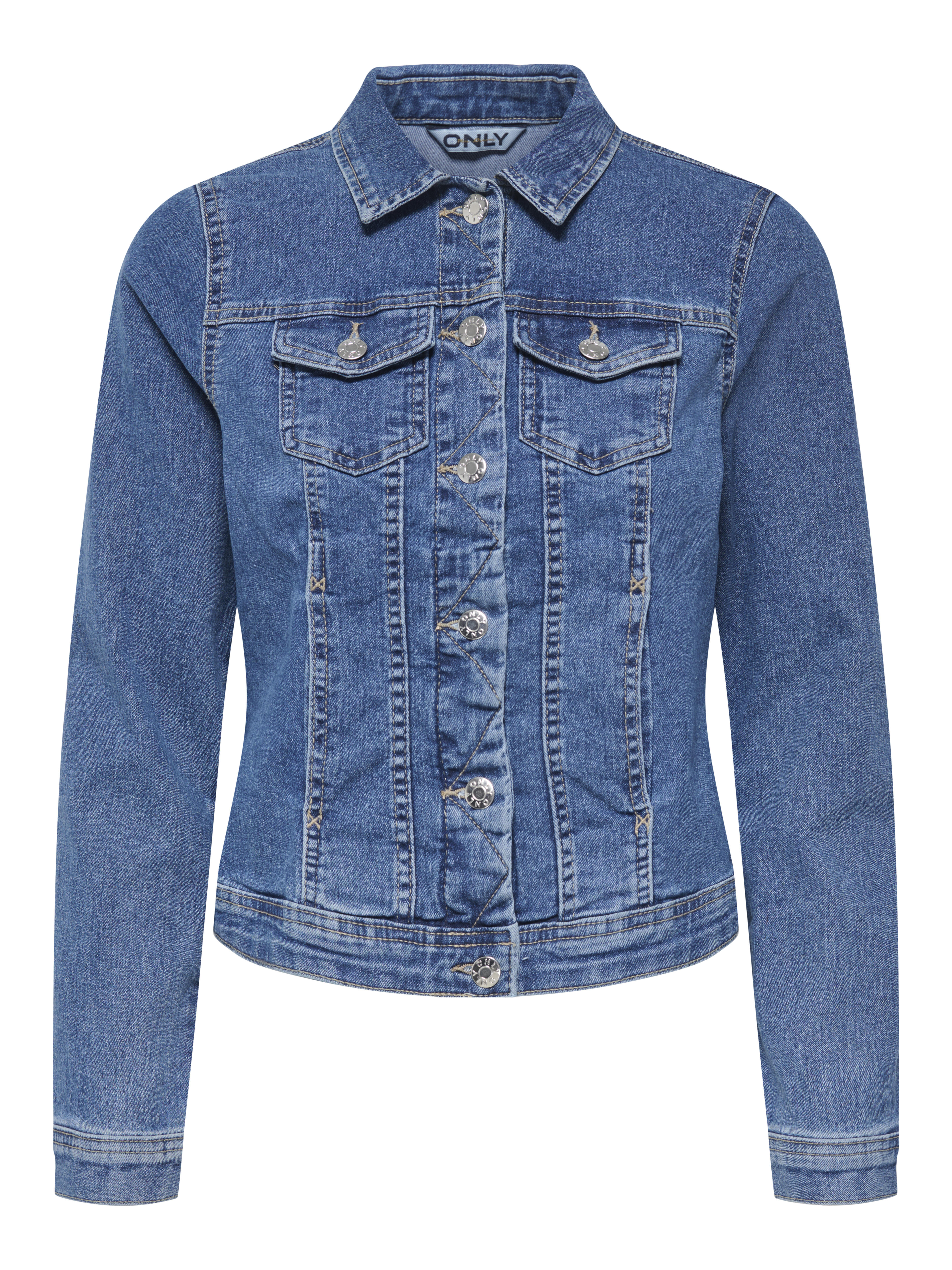 Only - Onlwonder Dnm Jacket Noos Medium Blue Denim - Gr. - S - Bild 3