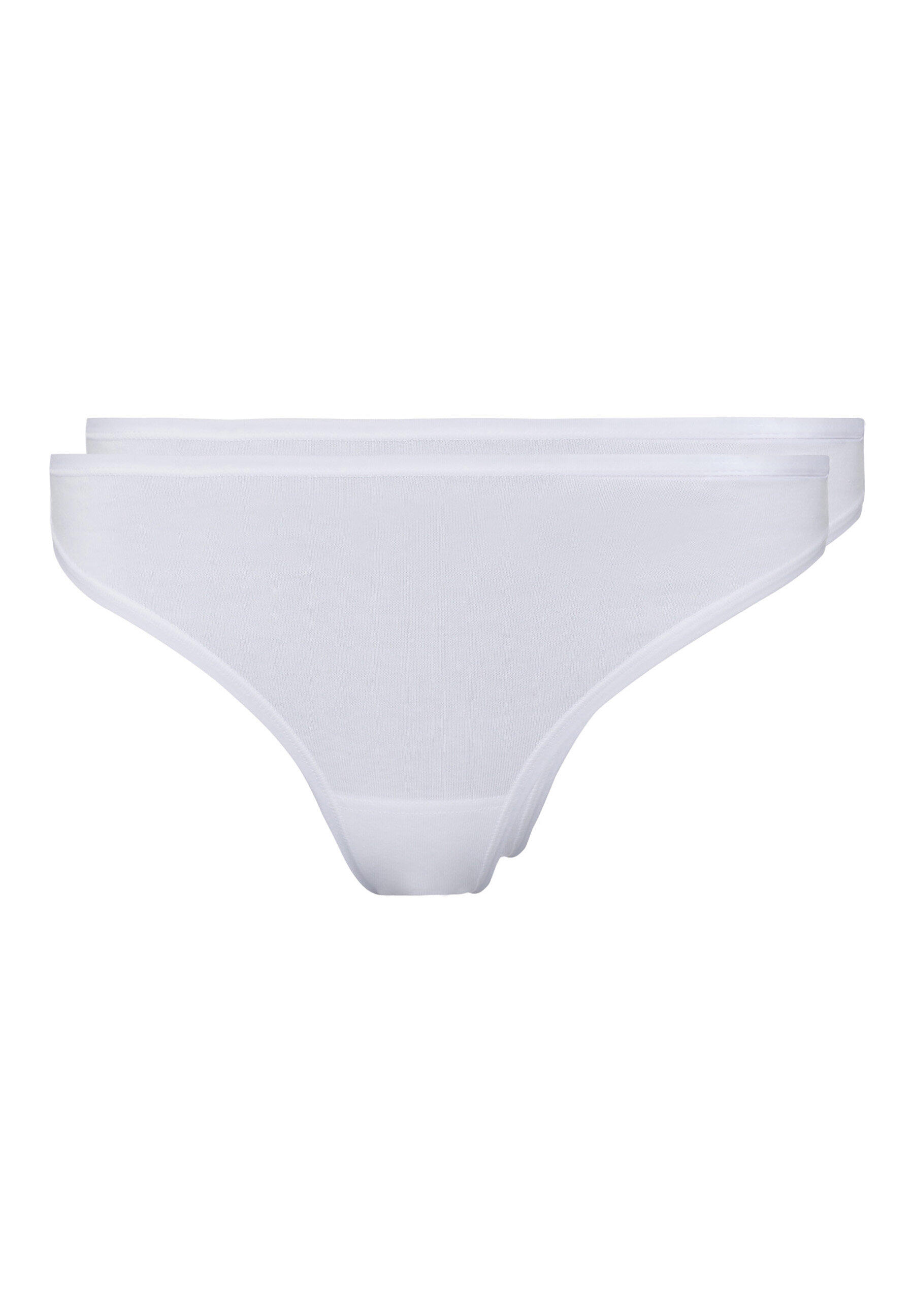 Sk Unisex Weiß Skiny Advantage Cotton Stretch Thong 2 Pack | 087087-080500 - Bild 2