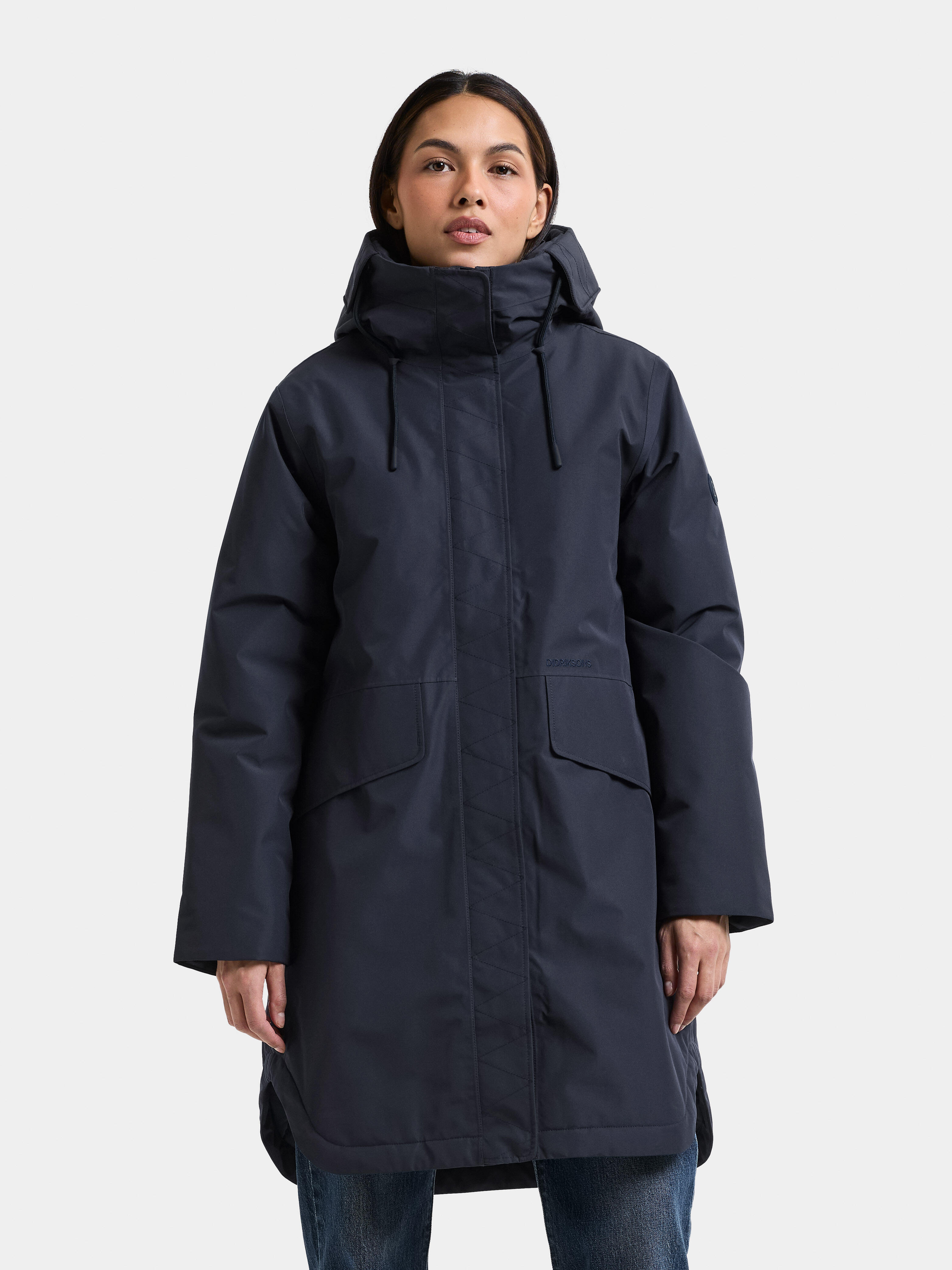 VAN GRAAF Didriksons Damen Marine Parka Blau, Größe 36 - Bild 2