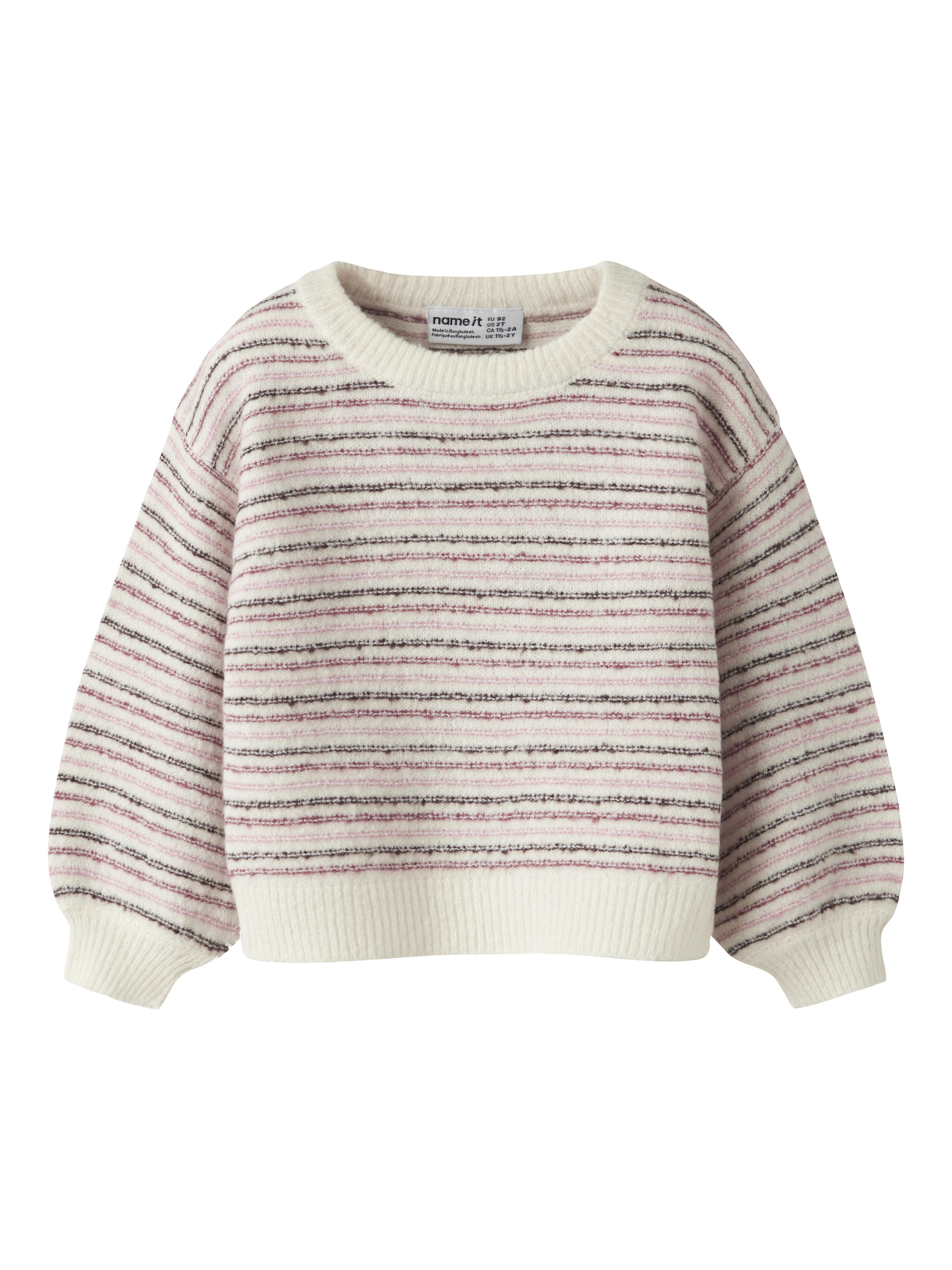 Name It Natur | Mehrfarbig Strickpullover - Bild 3