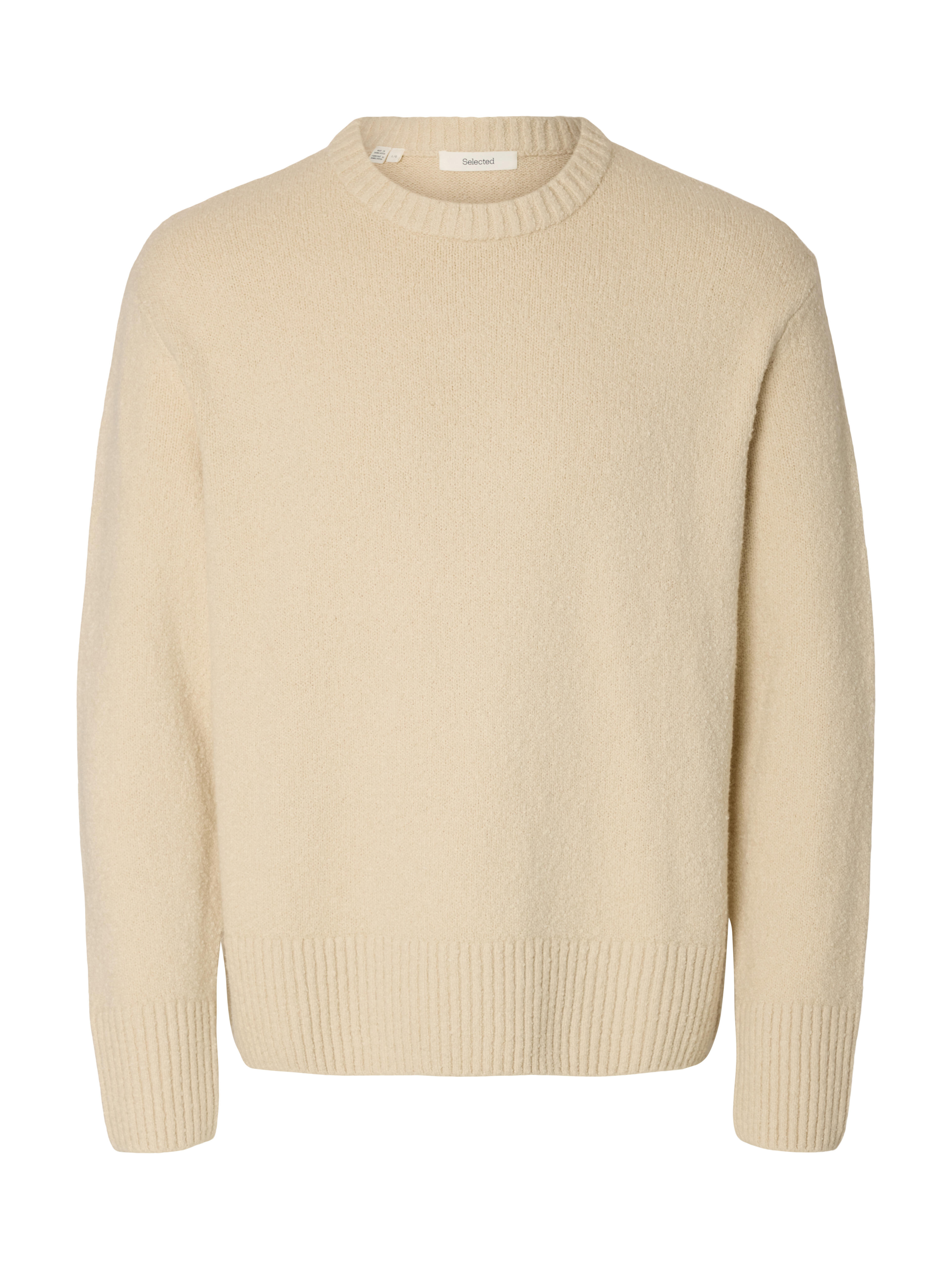 Selected Herren Pullover Beige Gr. Extra Groß - Bild 2