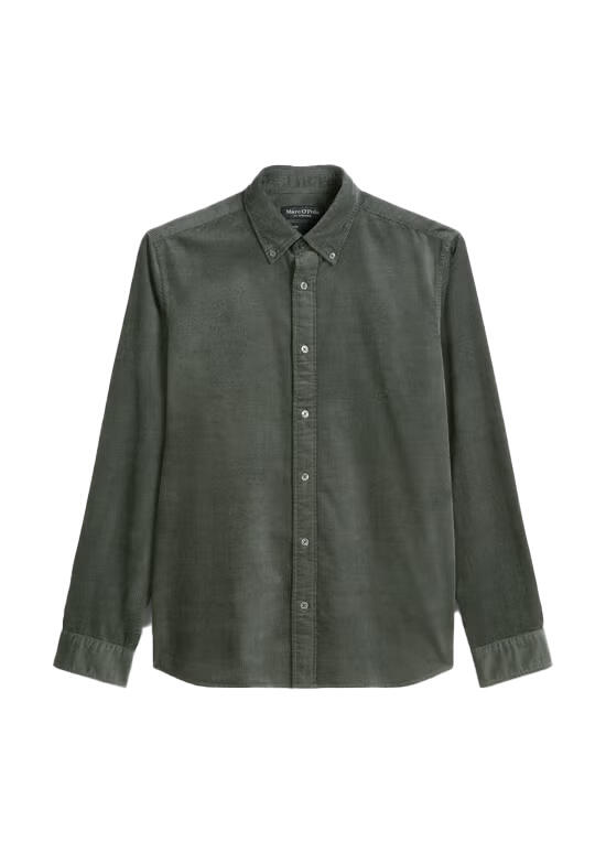 Marc O'polo Button Down Collar, Long Sleeves, R, Mangrove - Bild 2