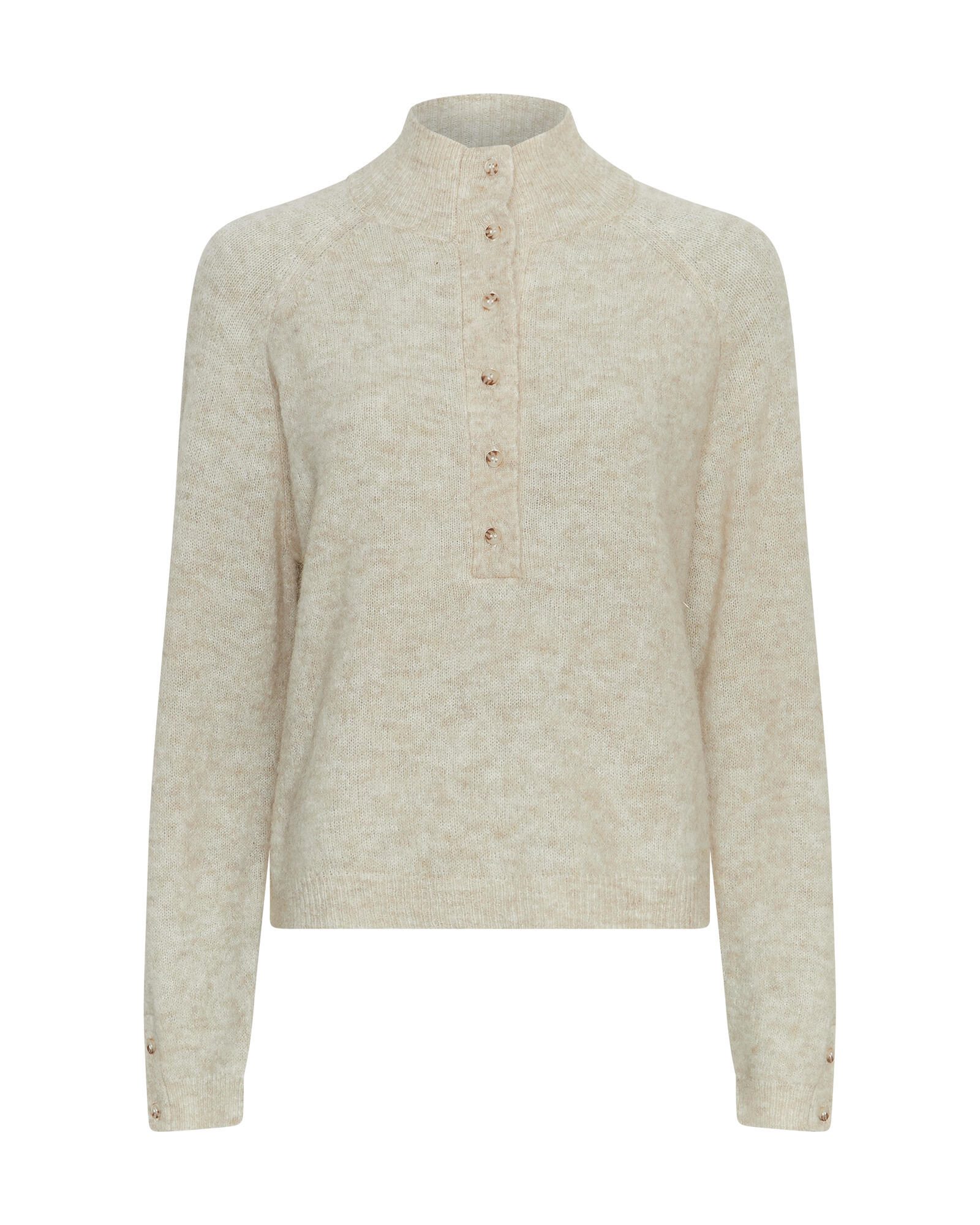 Msch Copenhagen Damen Msch Pullover Beige Gr. L/Xl - Bild 3