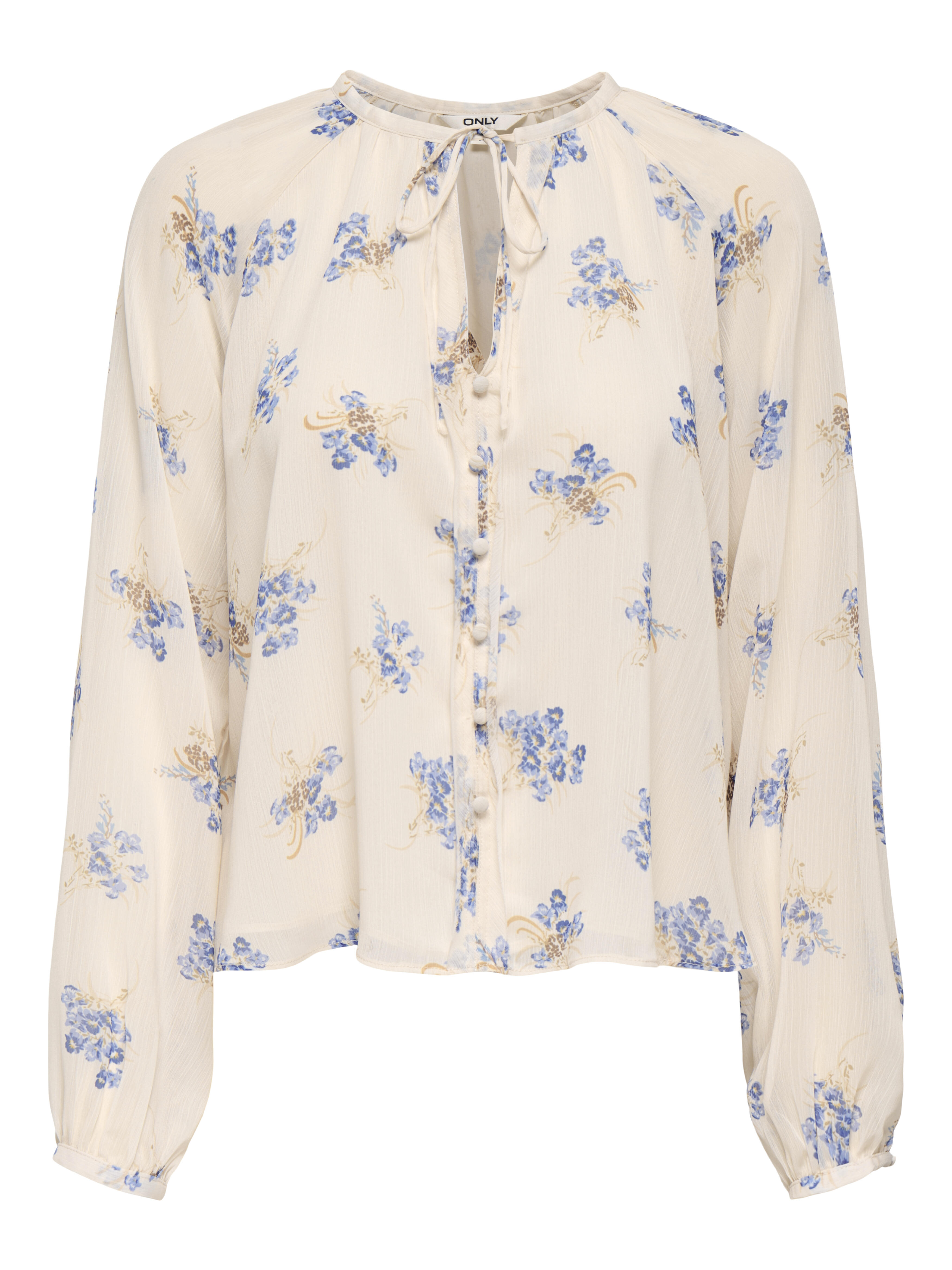 ONLY Damen Onlfusina L/S Button Detail Top WVN - Bild 2