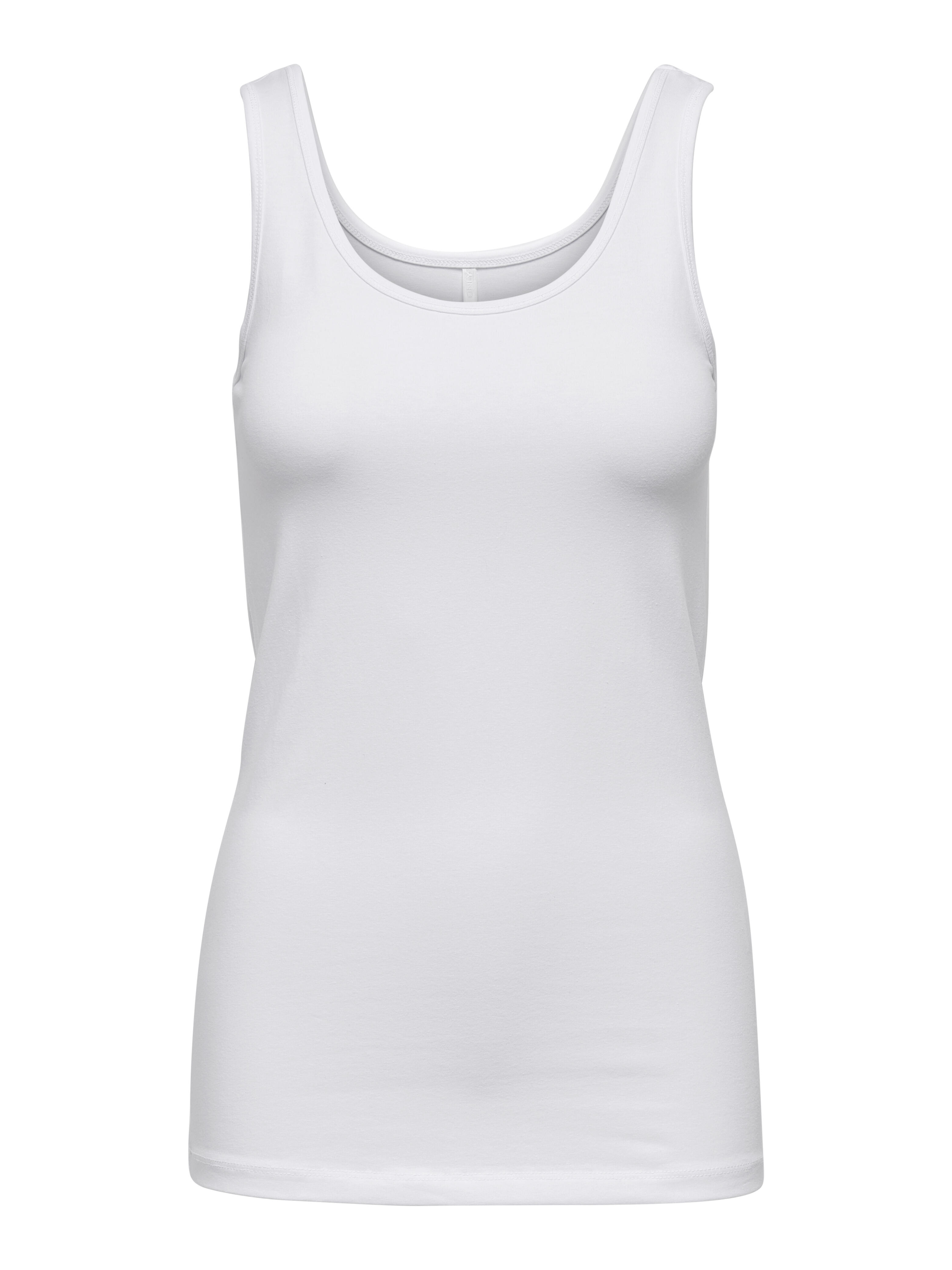 Only Damen Weiß Tanktop Für Live Love Life - Bild 3