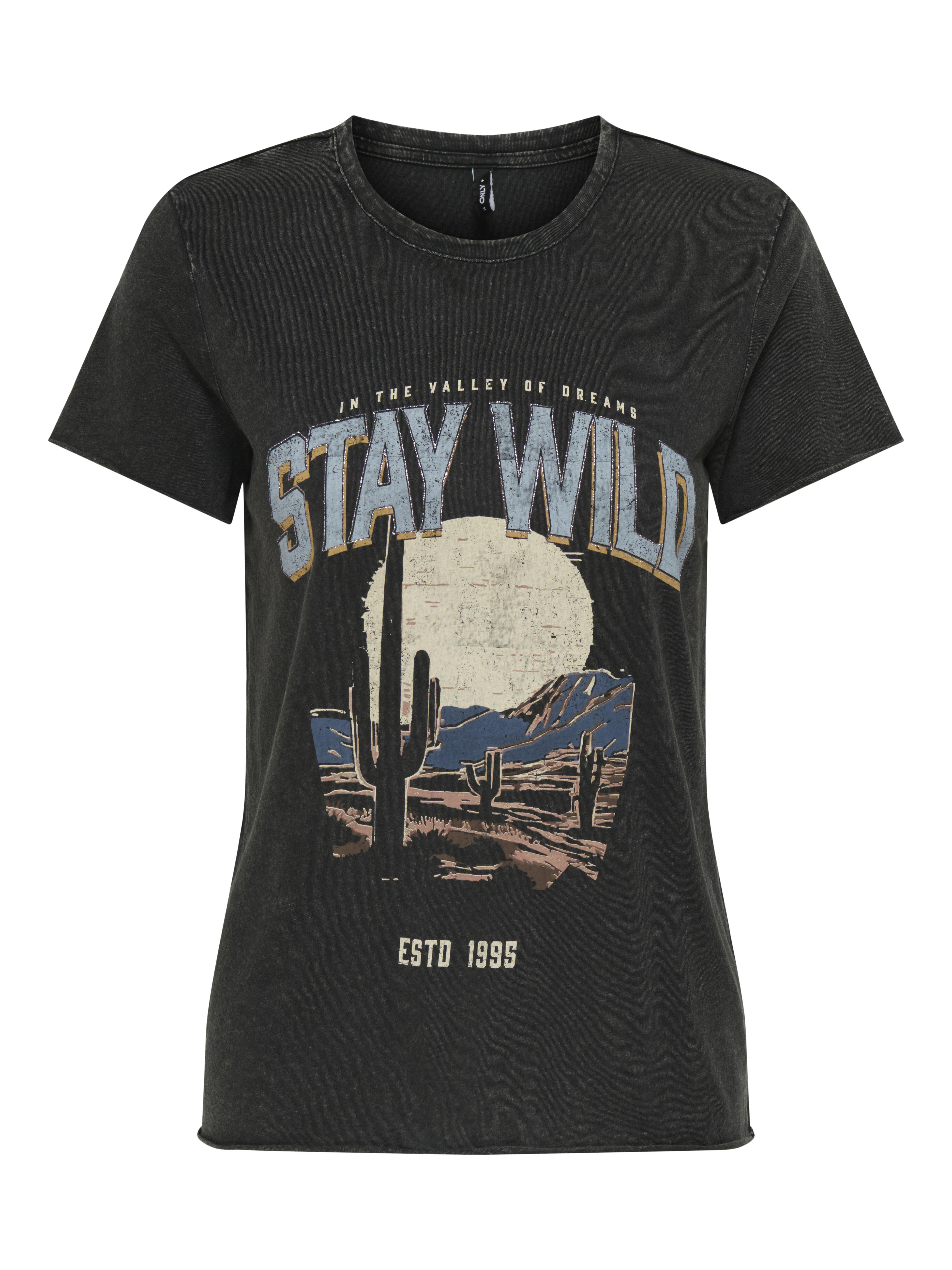 Only Noir T-Shirt Lucy - Bild 3