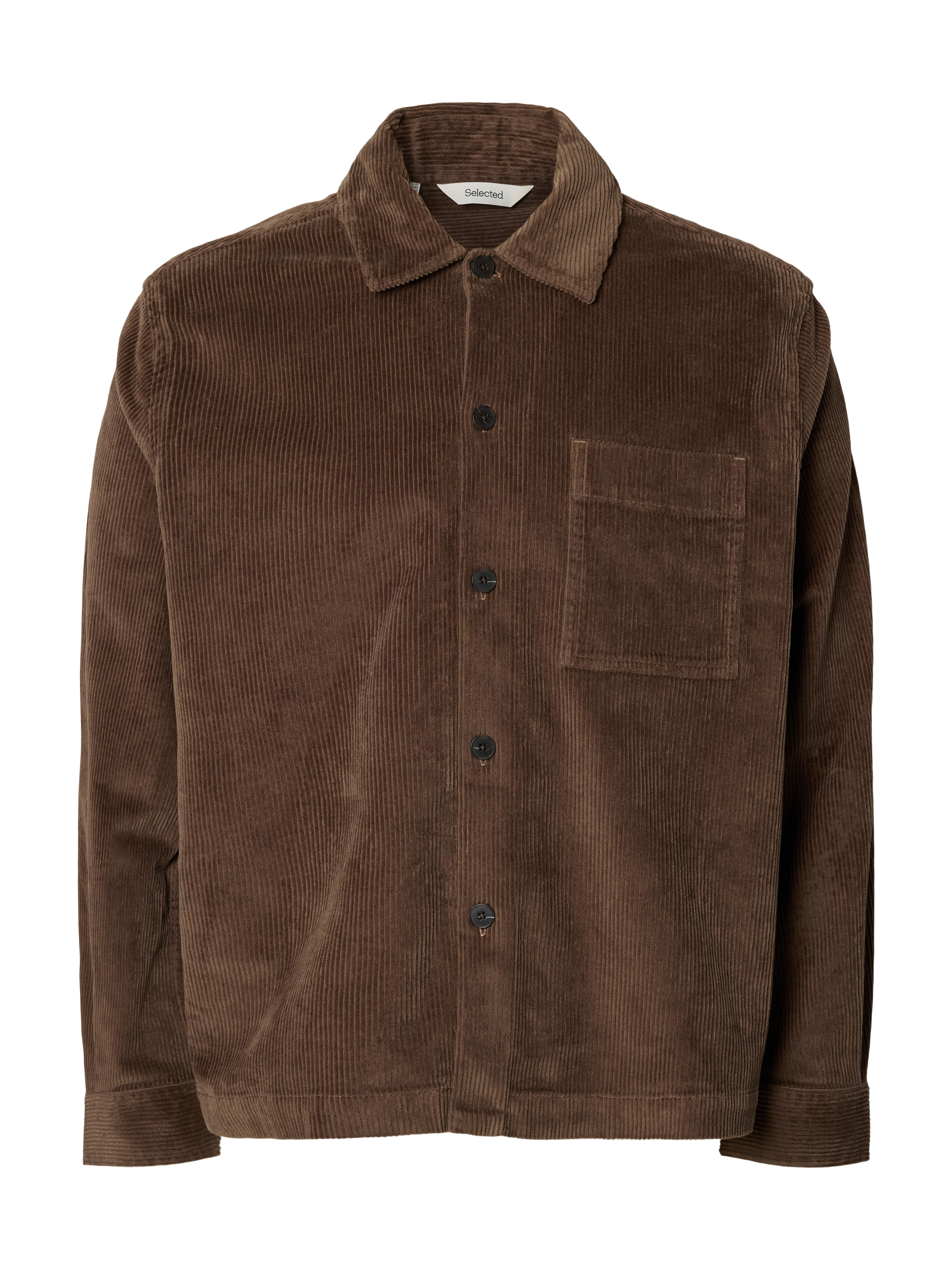 Selected - Herren - Hemdjacke - OTTO - Regular Fit - Braun - Bild 2