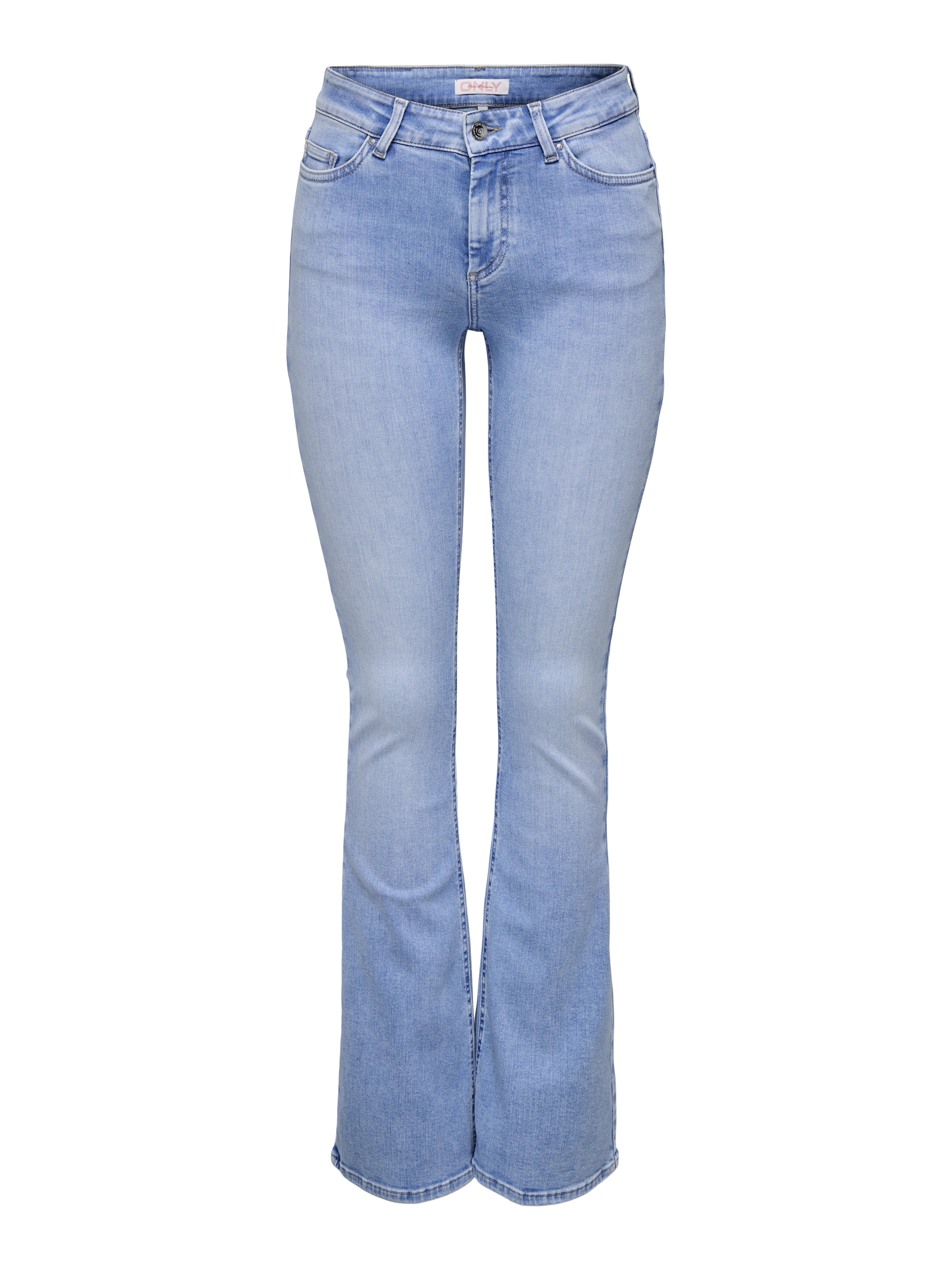 Only Onlblush Mid Flared Dnm Tai198 Noos, Special Bright Blue Denim - Bild 5
