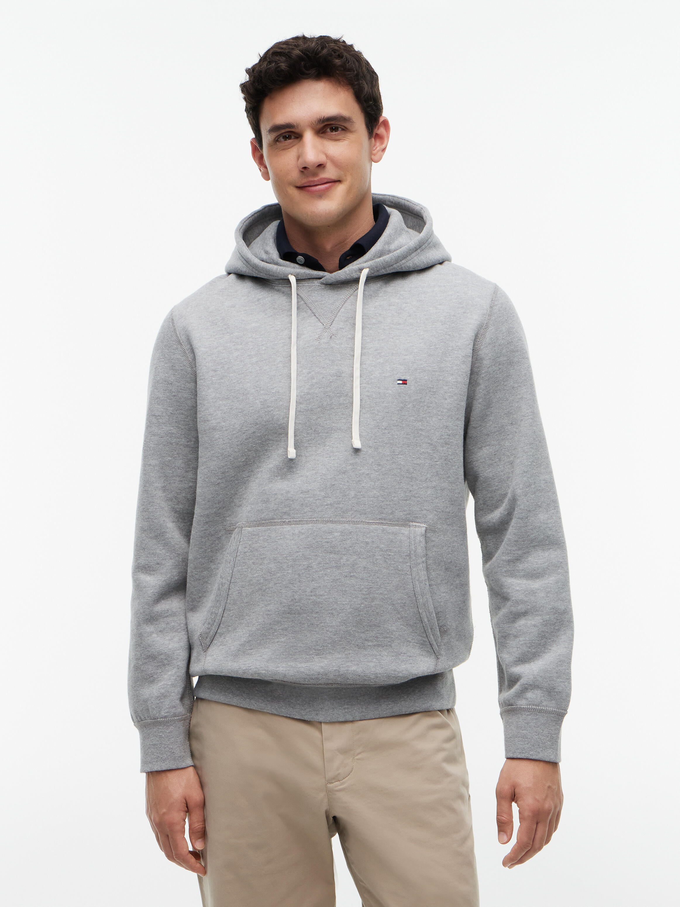 Tommy Hilfiger Herren Hoodie Essential Fleece Regular Fit - Bild 3