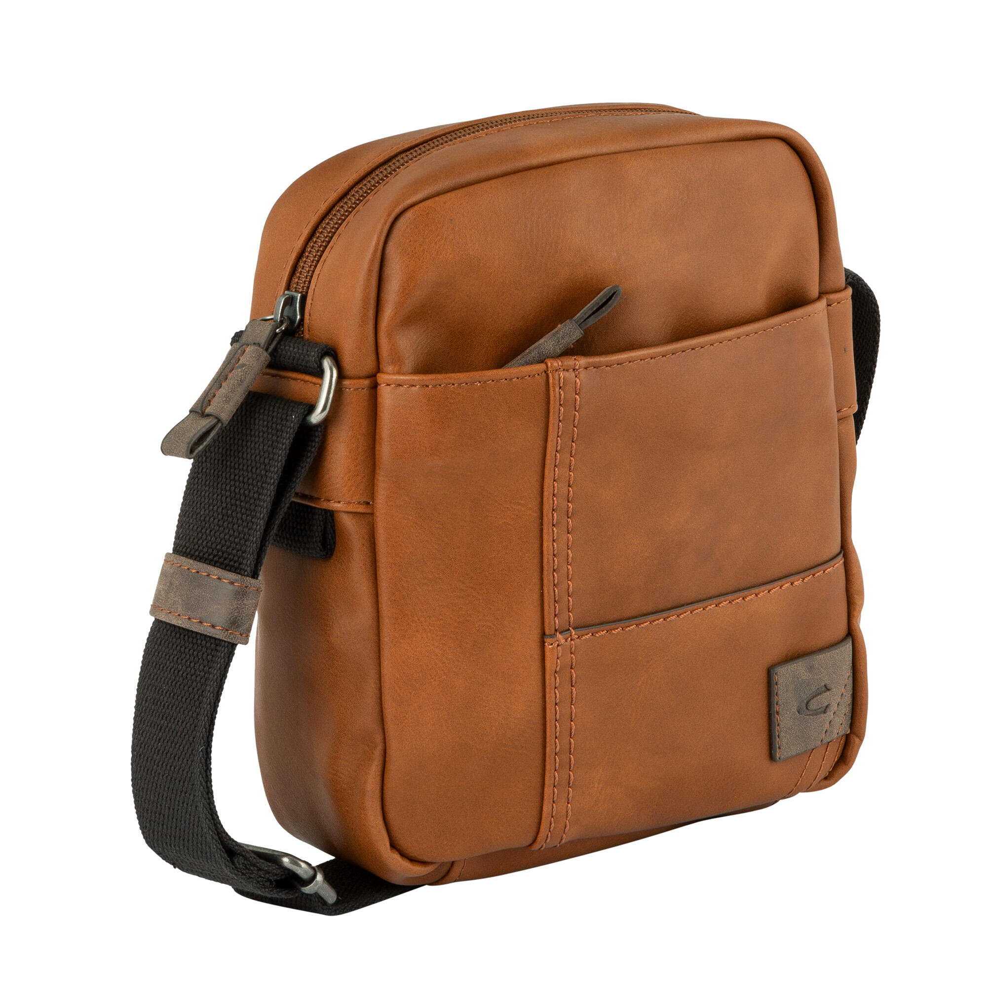 Camel Active Damen Cognac Umhängetasche "Laos" Praktisch Funktionaler Alltagsbegleiter Mit Vielen Sportlichen Details von Baur - Bild 3