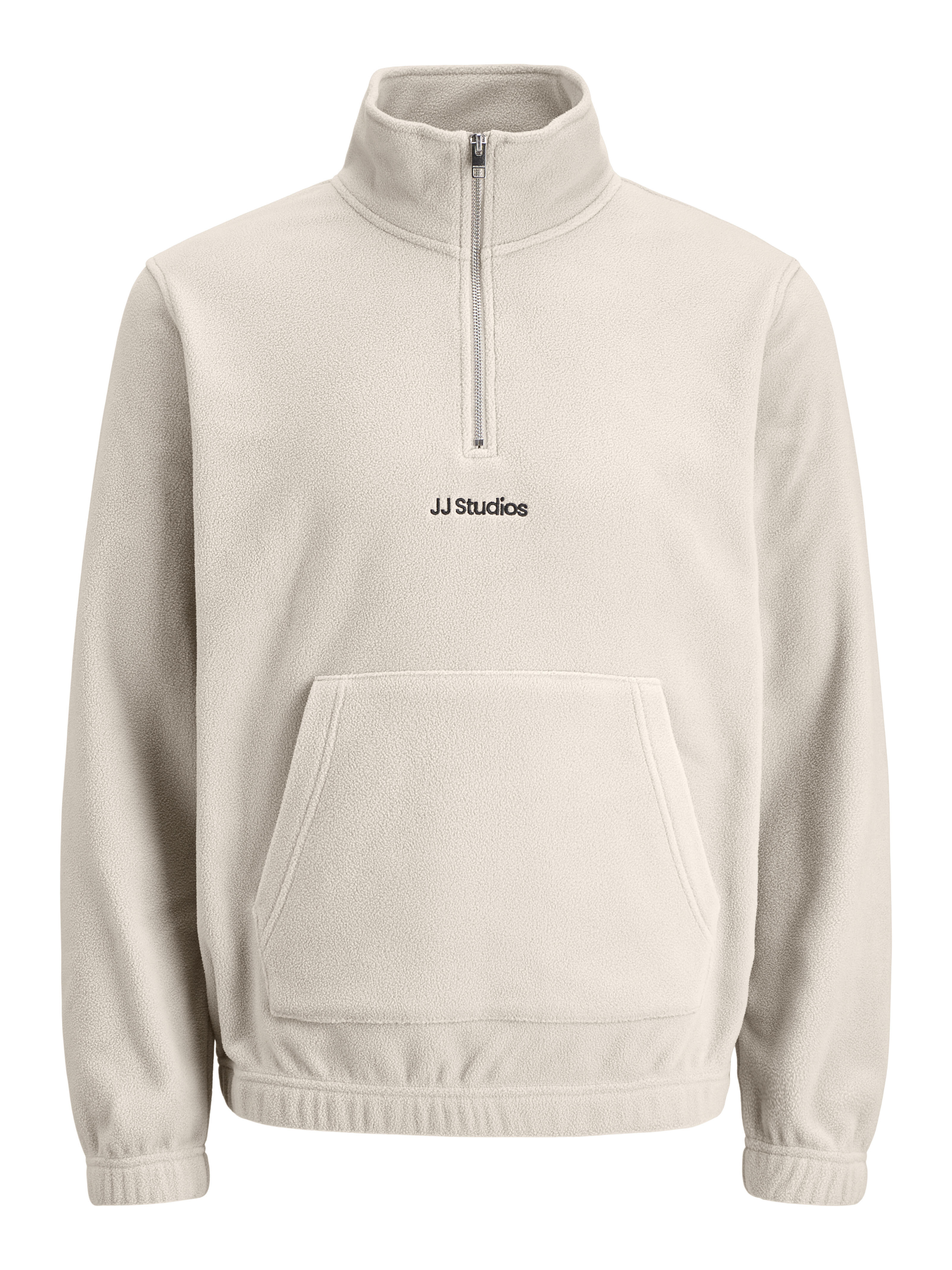 Jack & Jones, Herren, Pullover, Half Zip Fleece, Grau, (XL) - Bild 3