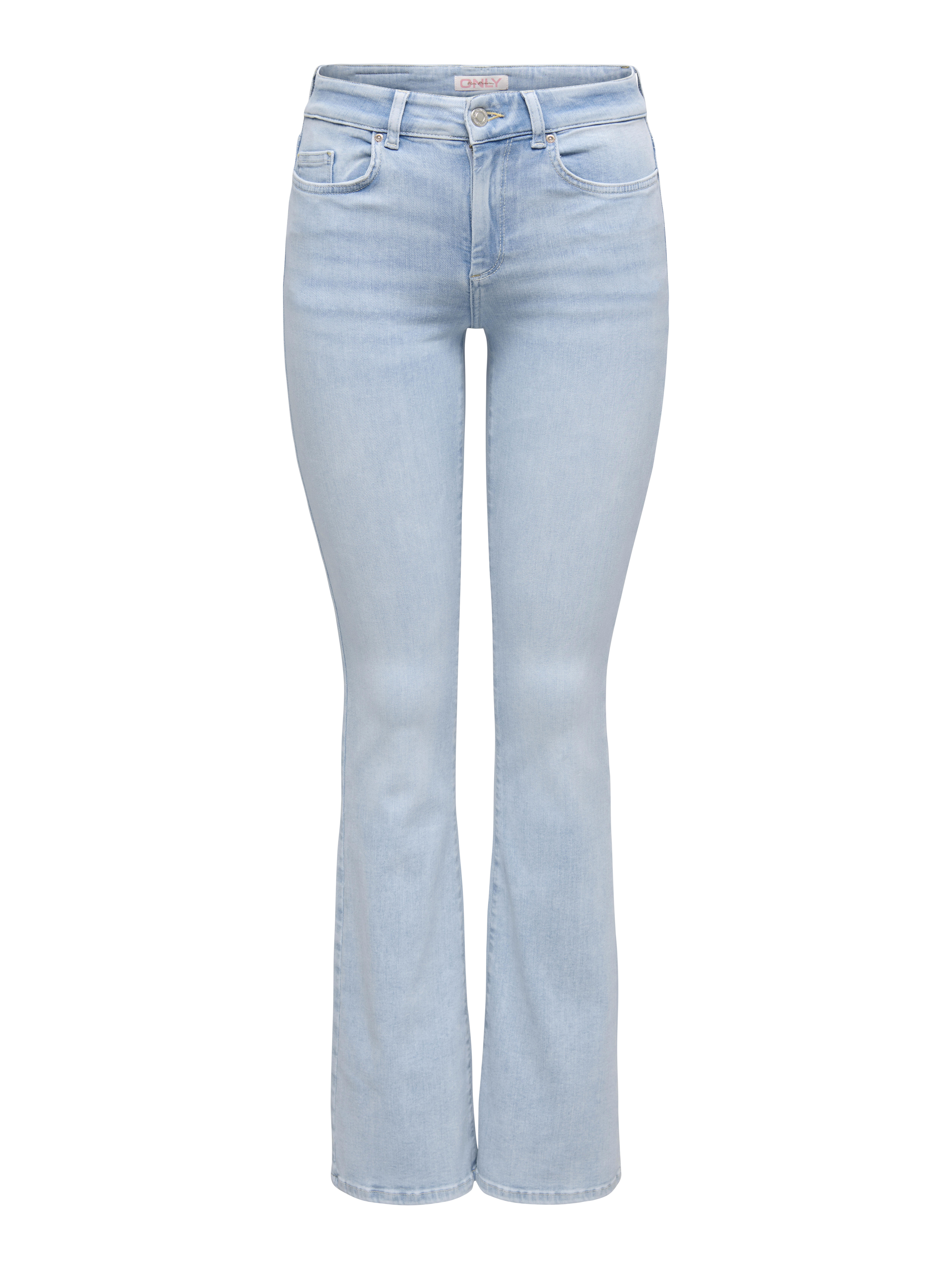 Only Damen Bleu Jeans Blush Flared - Bild 4