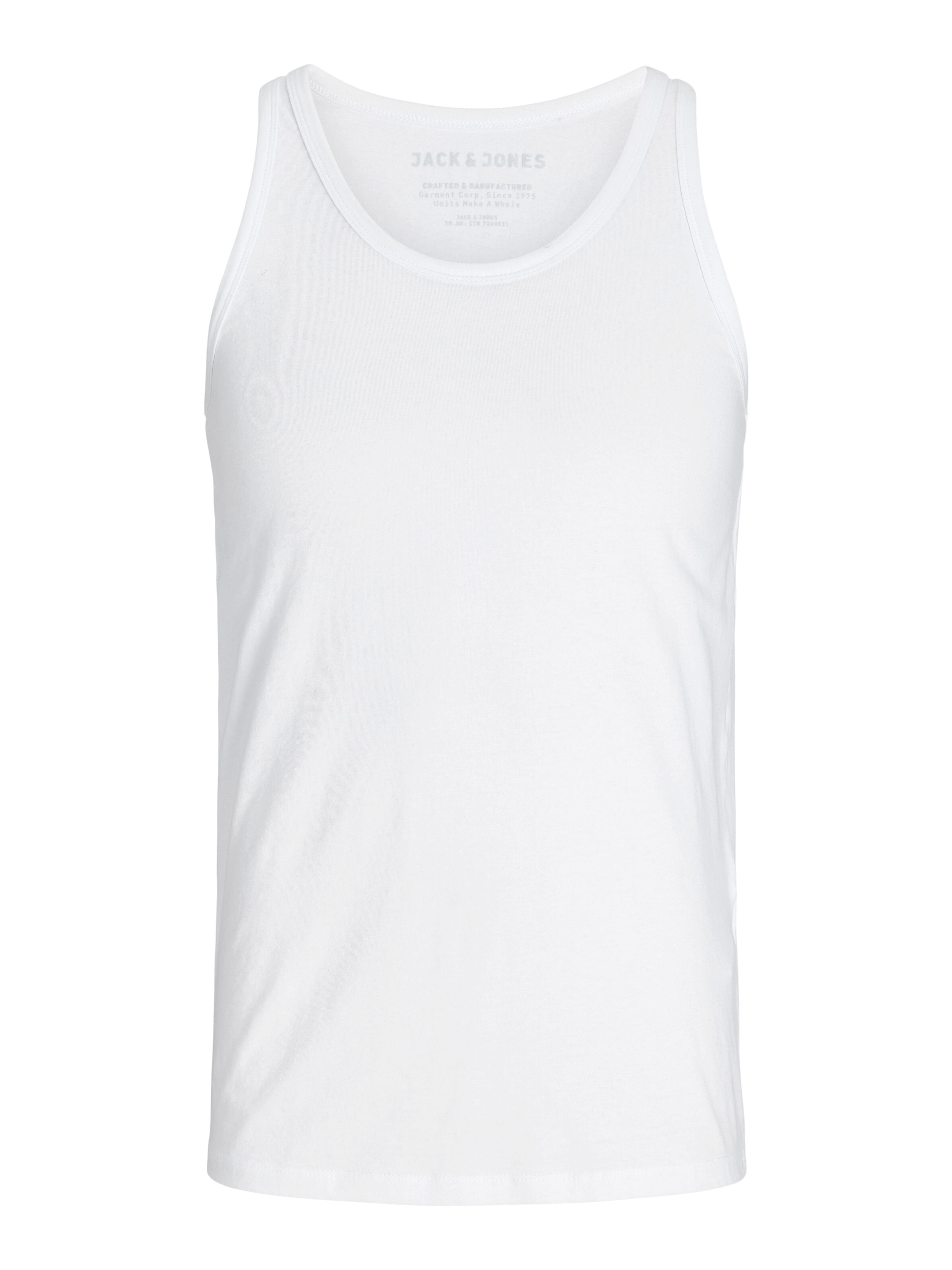 Jack&Jones - Jjebasic Tank Top Noos White - Gr. - L