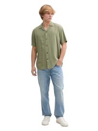 T-Shirt 1/2 Arm Denim Tom Tailor