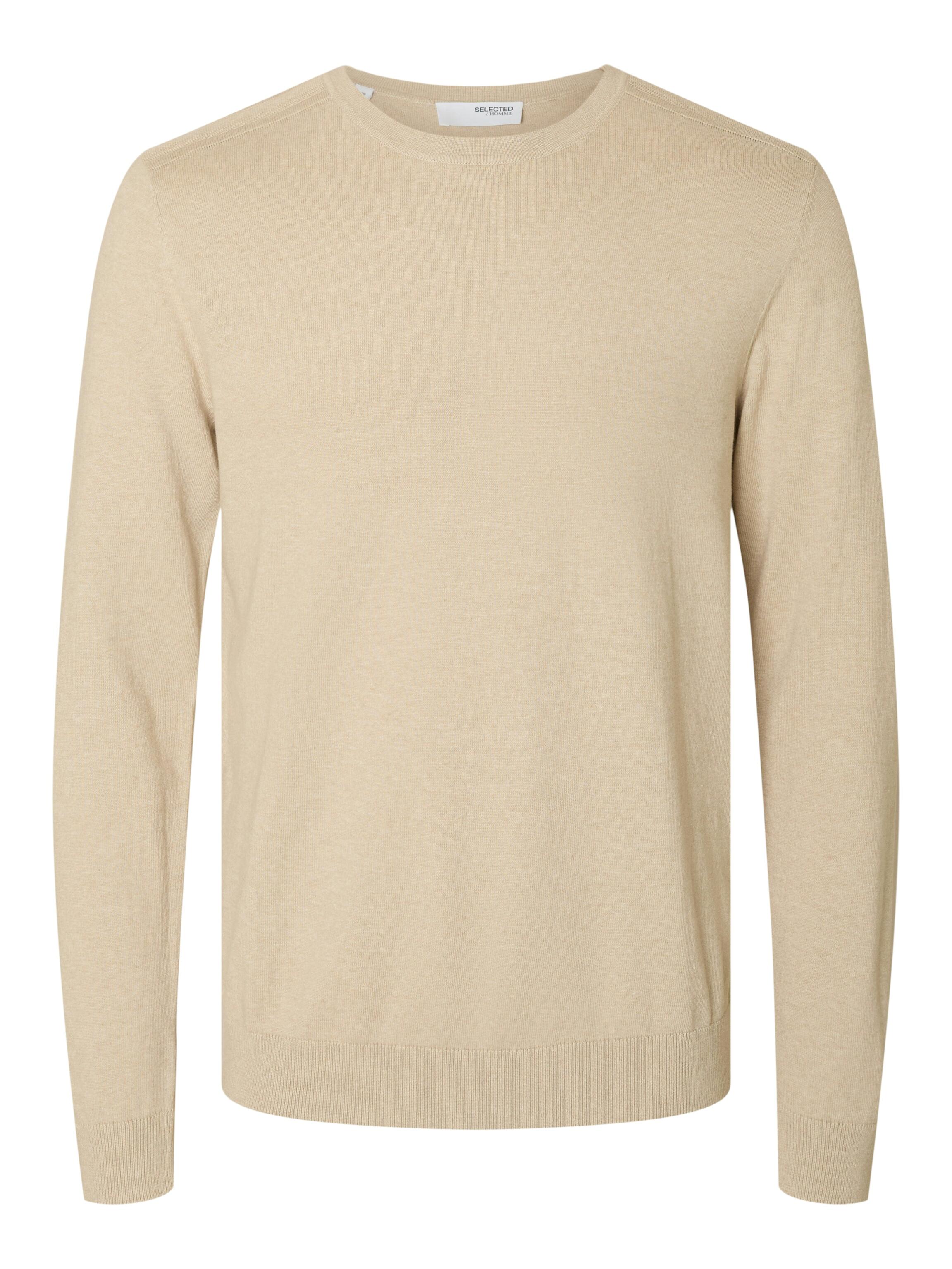 Selected Homme , Herren, Strickwaren, Beige, L - Bild 3
