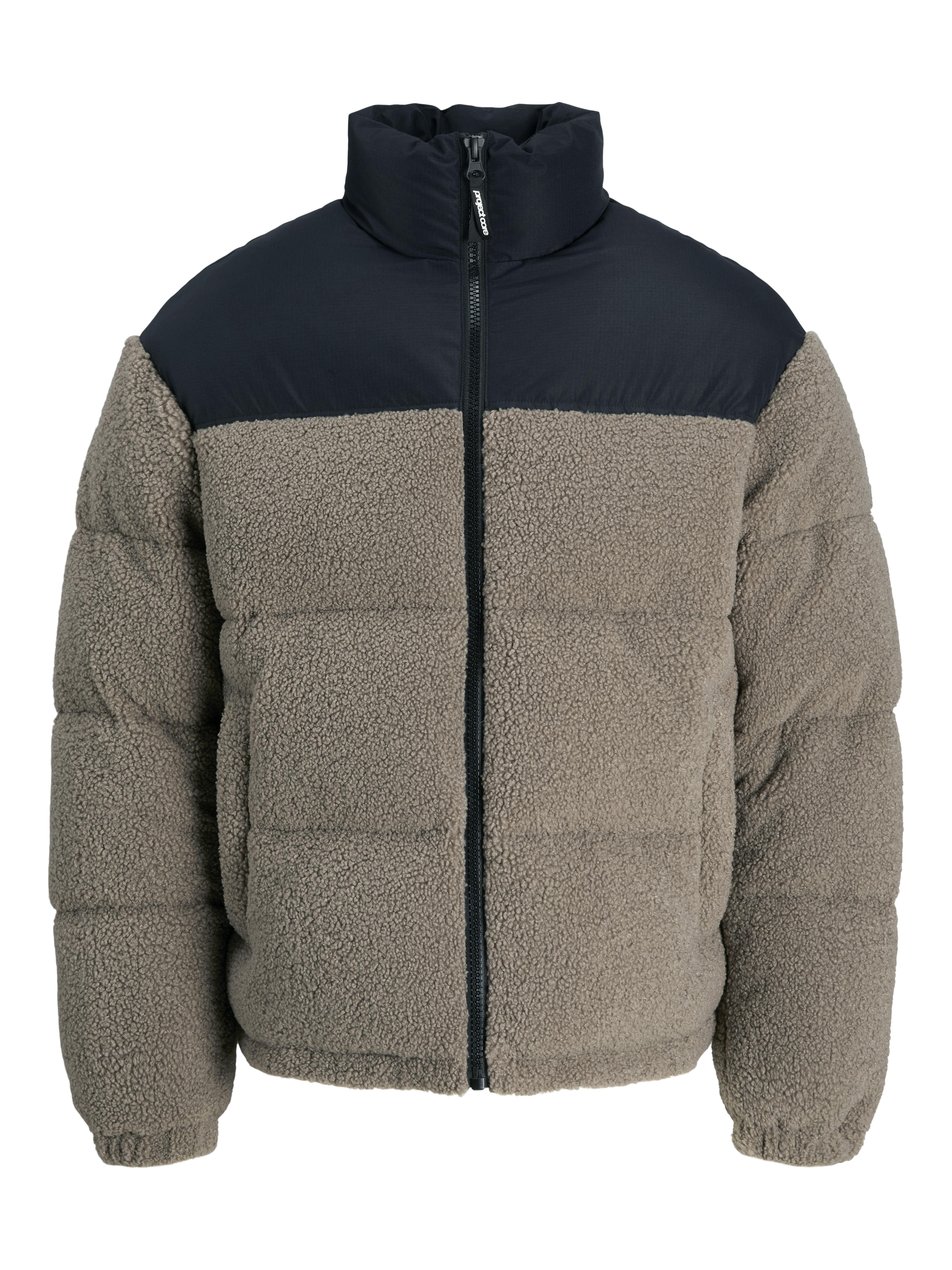 Jack & Jones Herren Beige Winterjacke Flare Teddy 12286050 Regular Fit - Bild 2