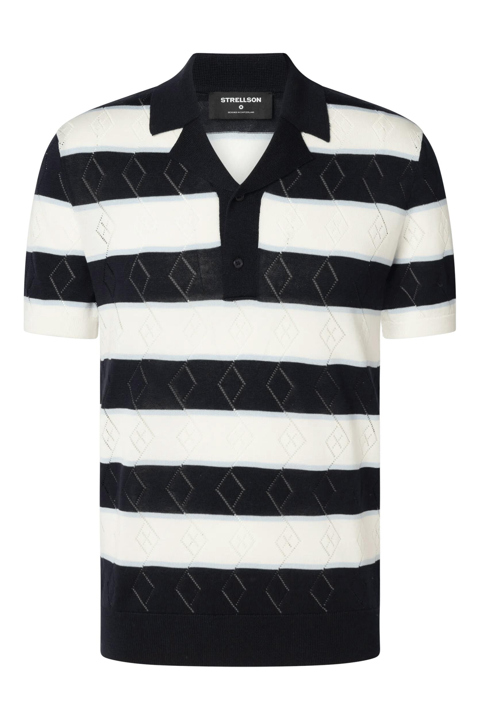 Strellson - Polo-Shirt Mit Streifenmuster - Knitwear - Herren - Mehrfarbig - Xl - Bild 3