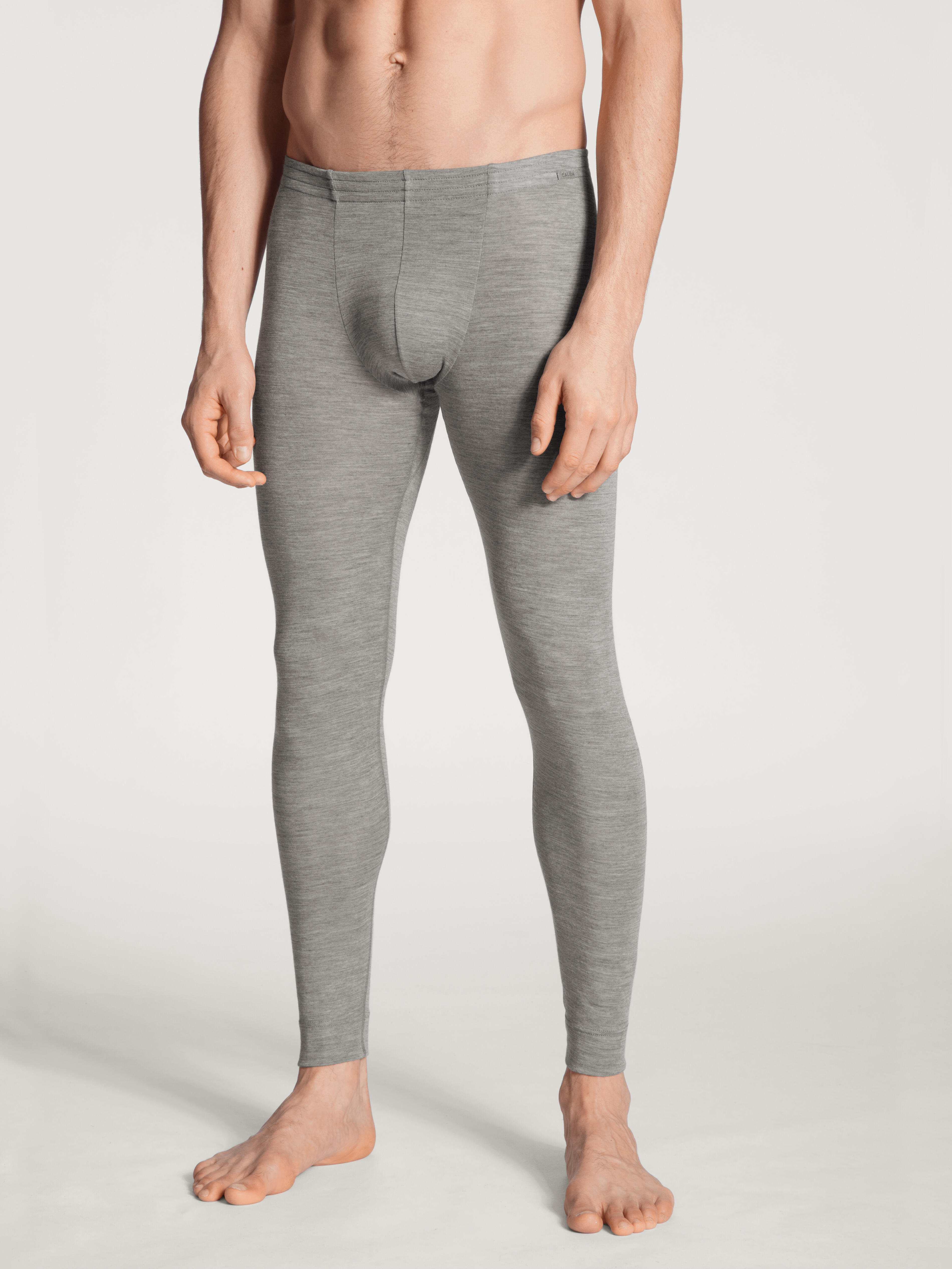 Calida Herren Grau Wool & Silk Longpants Aus Wolle Und Seidefür Xl, Die Perfekte Mischung Gegen Kälte - Bild 4